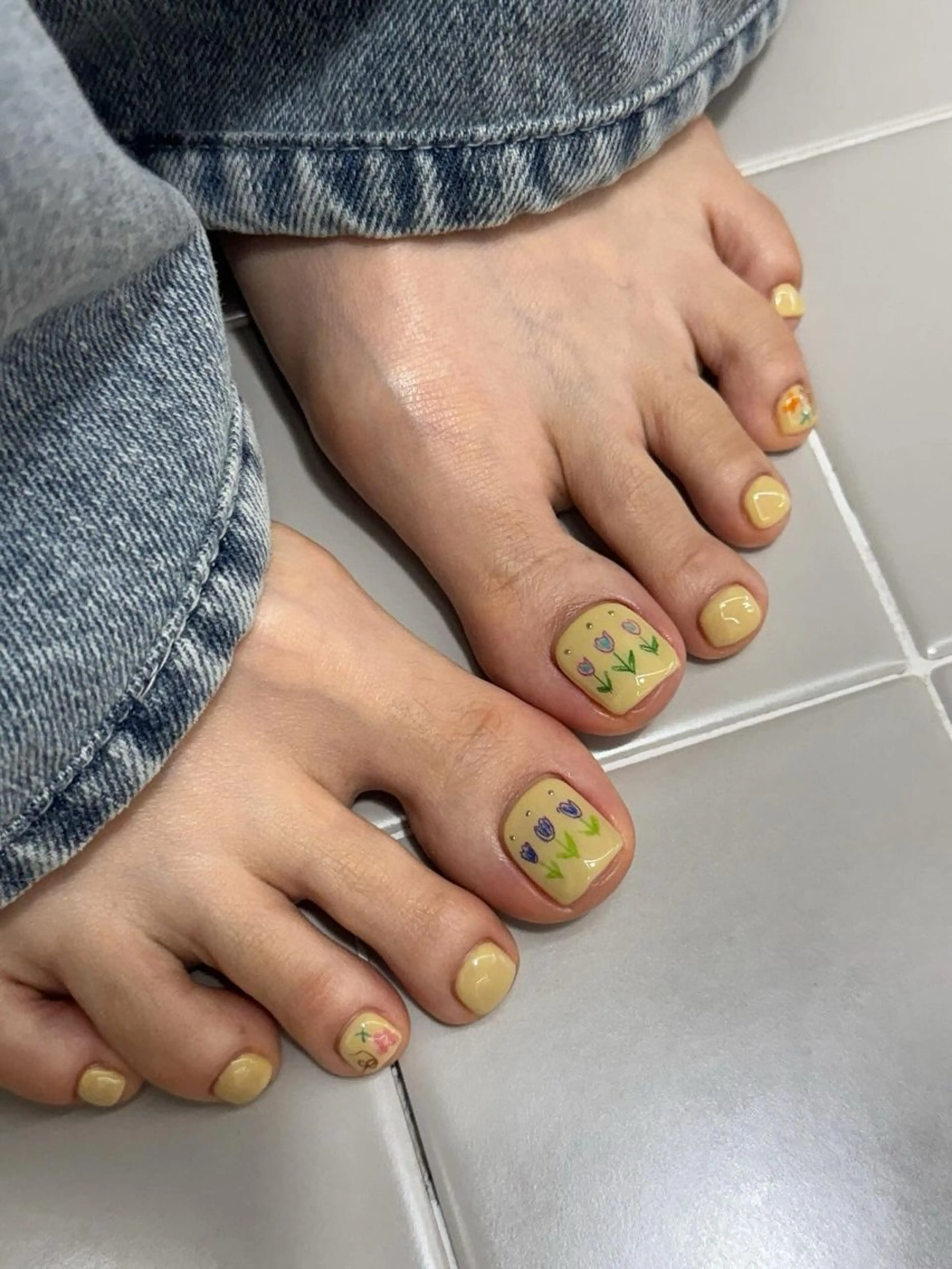 ネイル 韓国ネイル 持ち込み ニュアンスネイル ネイルチップ 冬ネイル RINN ANA.CHUOのネイルデザイン