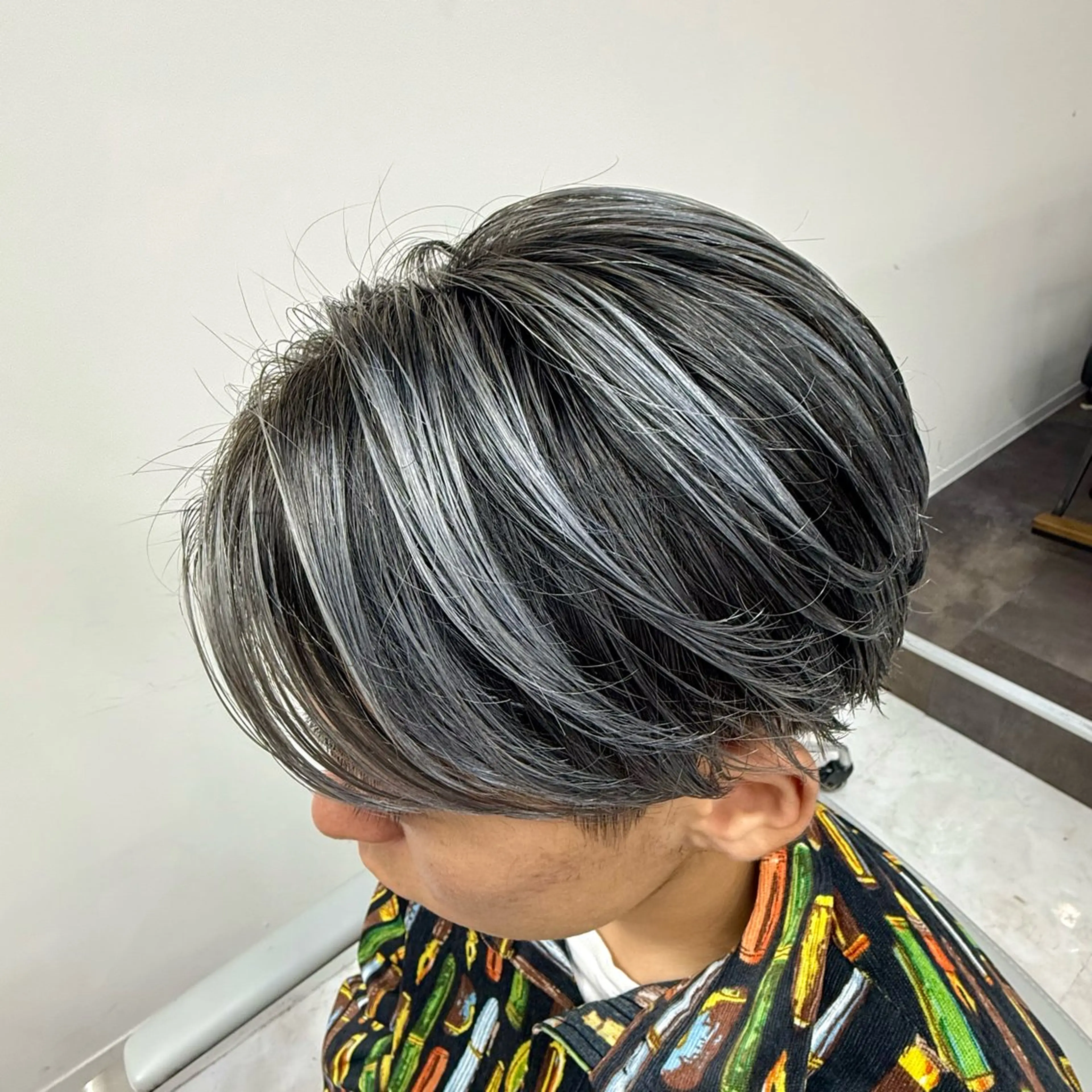 カラー メンズ カット ヘアカラー トリートメント ヘアセット 【バレイヤージュ】 🔥メンズRYUTAのヘアスタイル