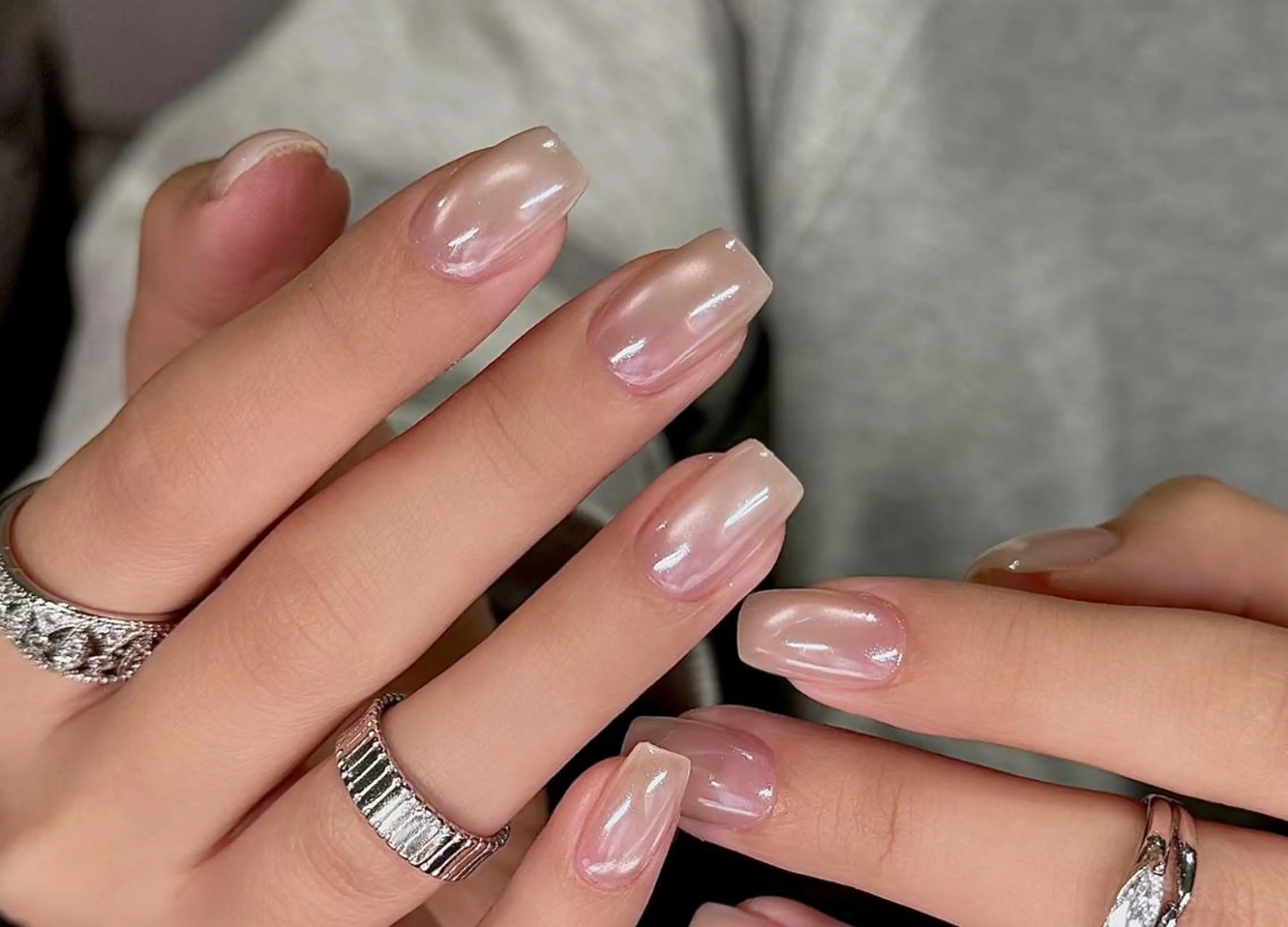 ネイル ハンドネイル By moonネイル 🌷ワンホン/韓国風のネイルデザイン