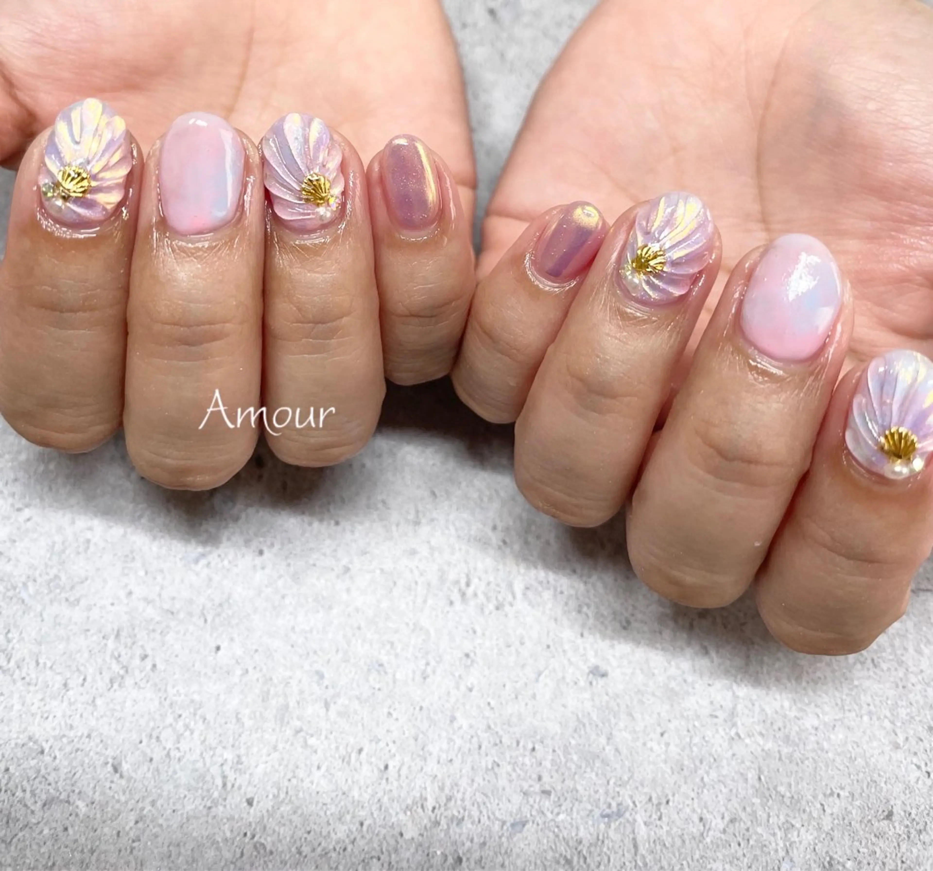 ネイル ハンドネイル Nail Salon Amourのネイルデザイン