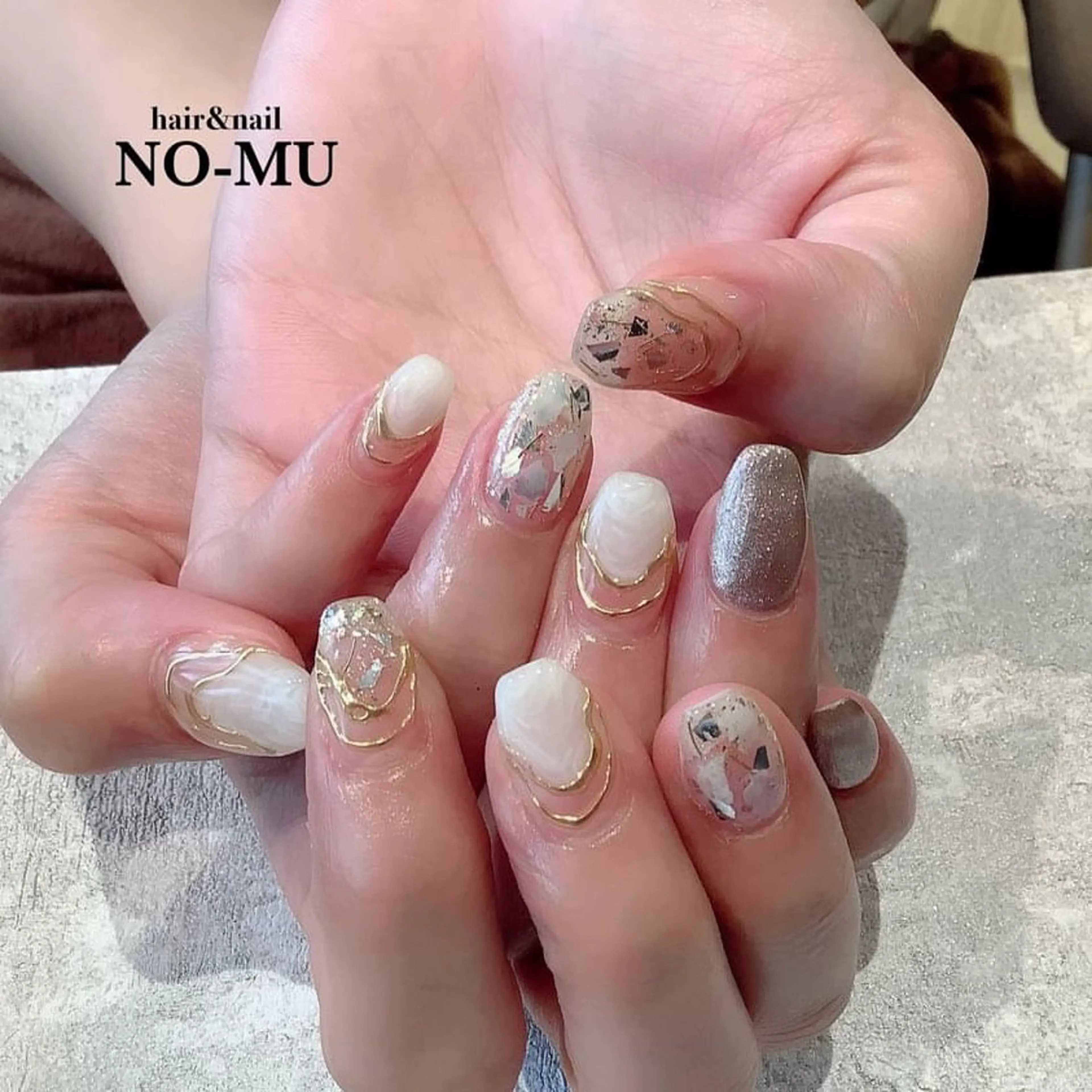 ネイル ハンドネイル hair＆nail NO-MUのネイルデザイン