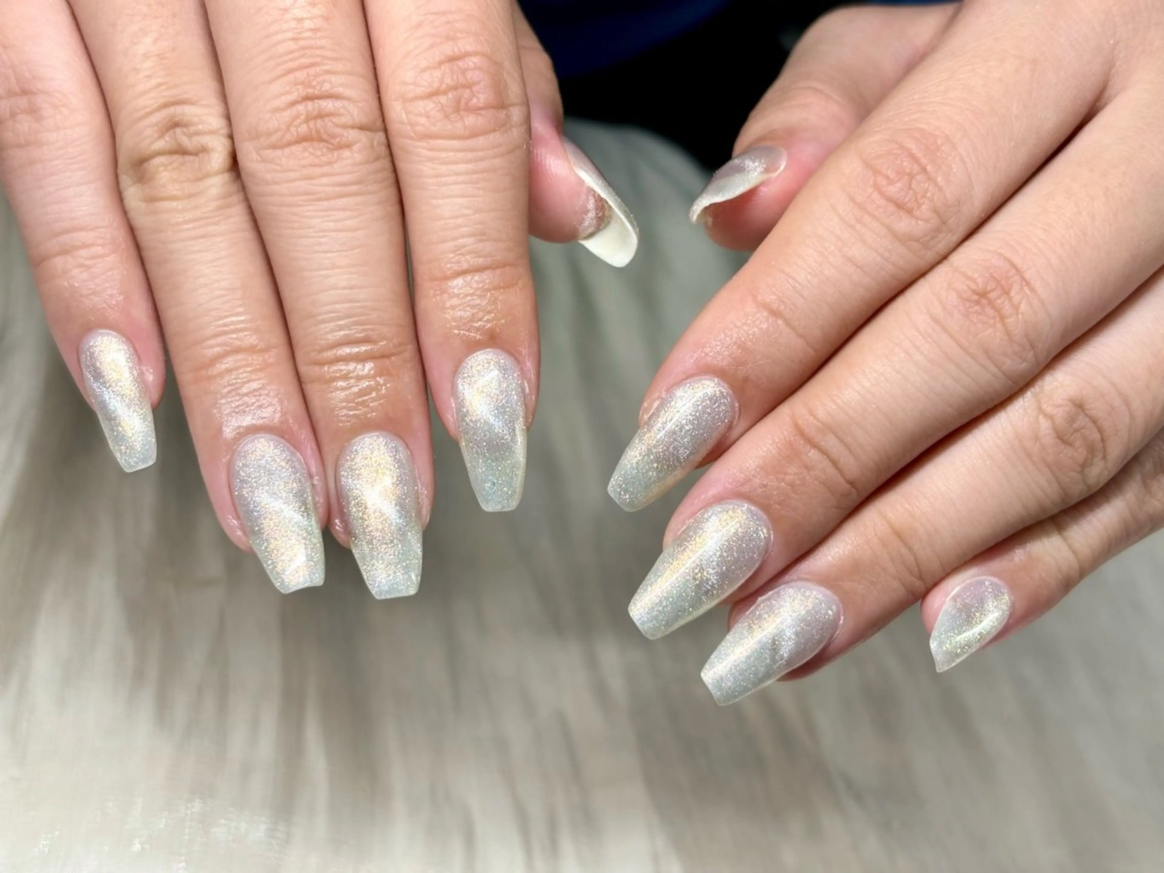 ネイル マグネットネイル ワンカラーネイル ETE LUNA NAILのネイルデザイン