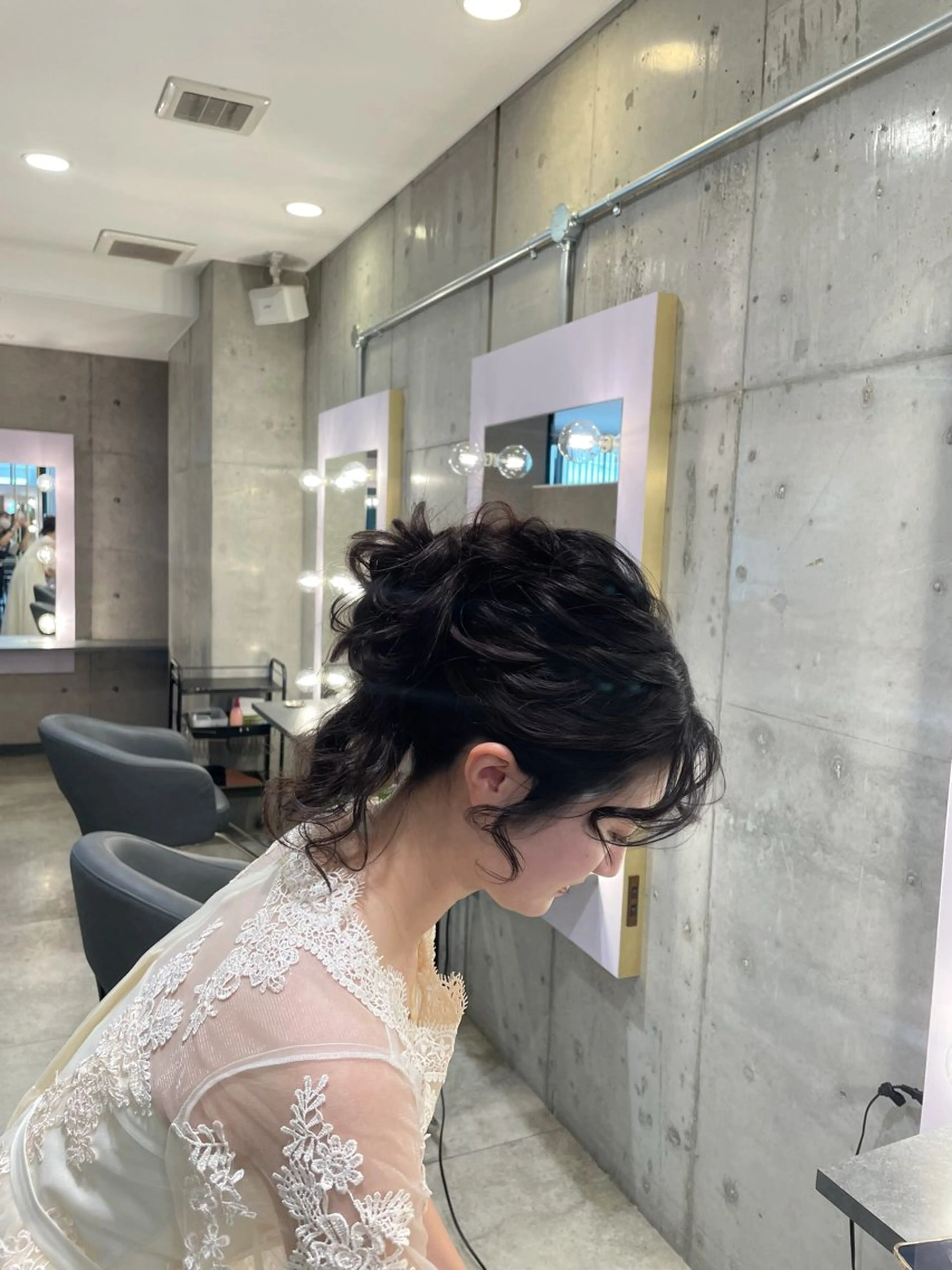 ロング ヘアセット 梅田美容師 nao🐈‍⬛のヘアスタイル