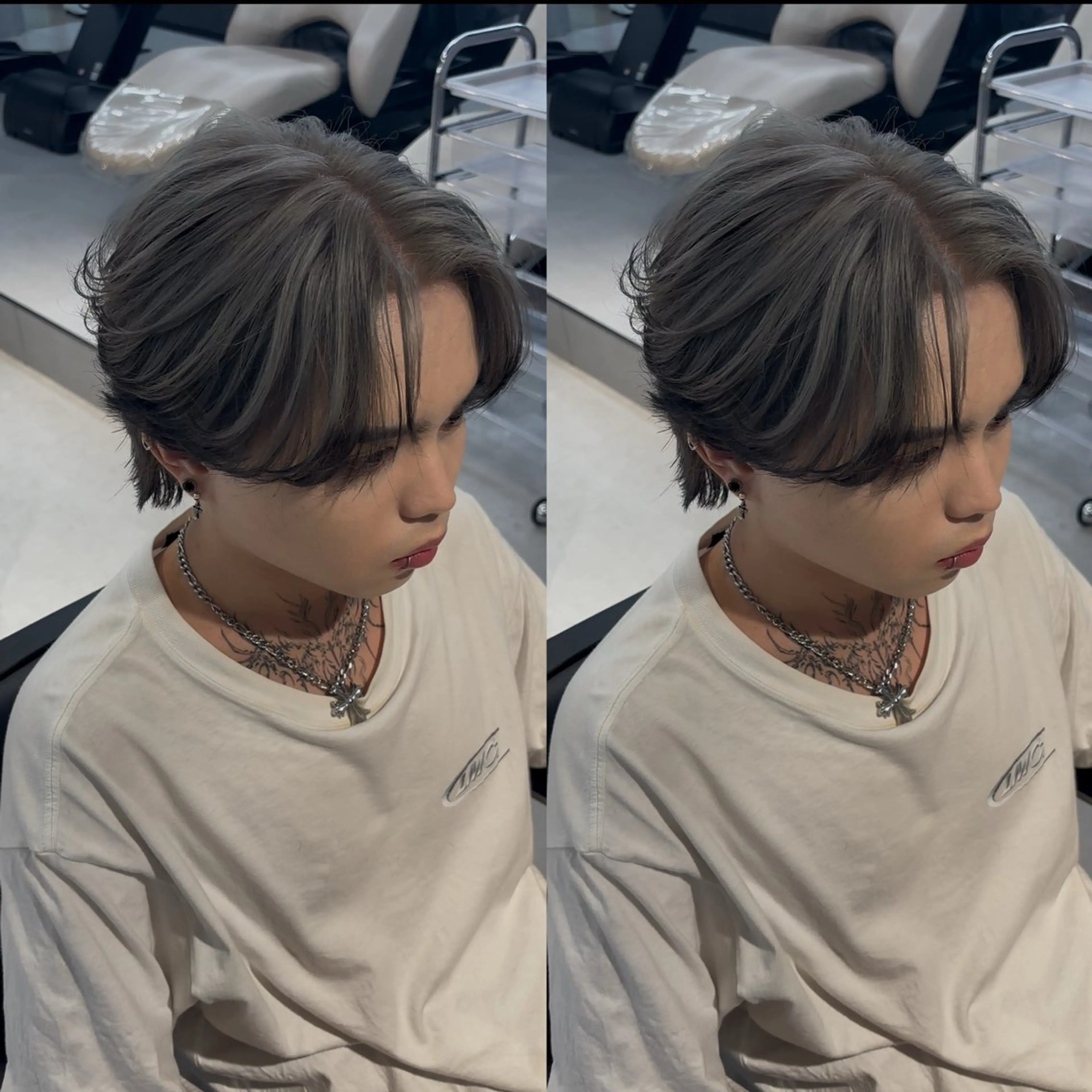 カット+ブリーチ💛×2+カラー🌈+エンドカラー🌈+トリートメント🫧の写真