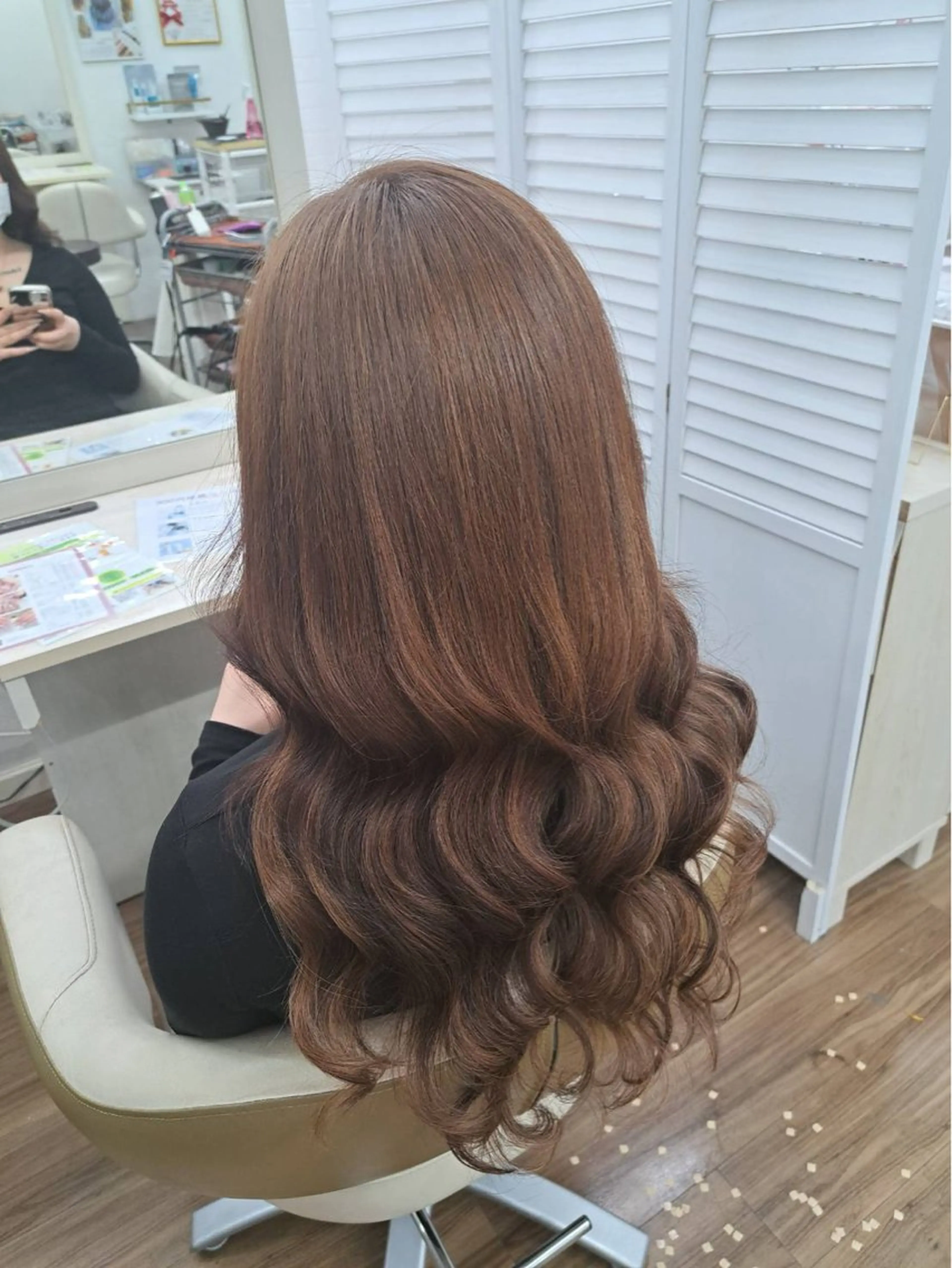 ロング エクステ エクステ GLOSS 心斎橋 山上のヘアスタイル