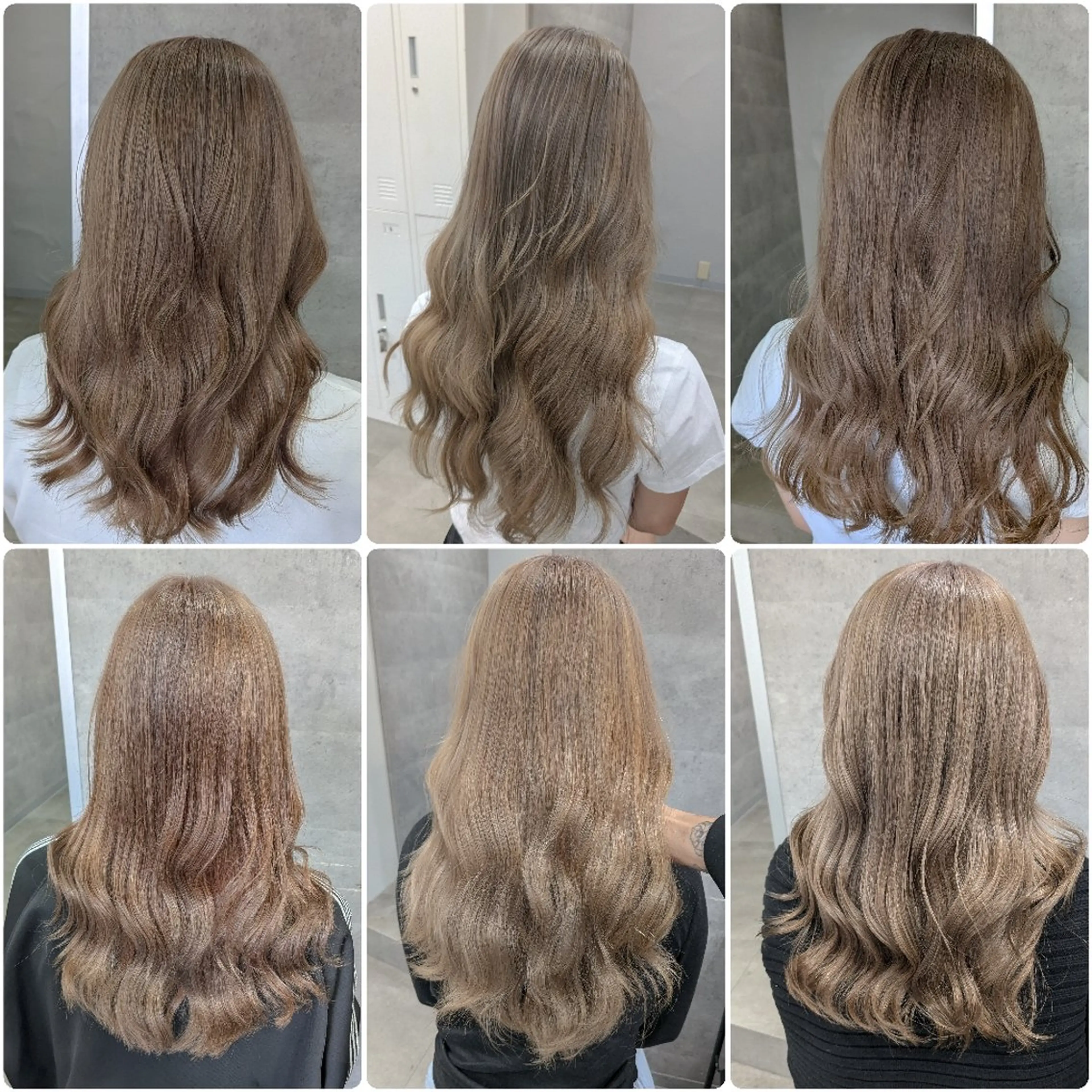 セミロング カラー カット ヘアカラー Oli所属・ミルクティー特化 🌈島内　琢真🌈のヘアスタイル