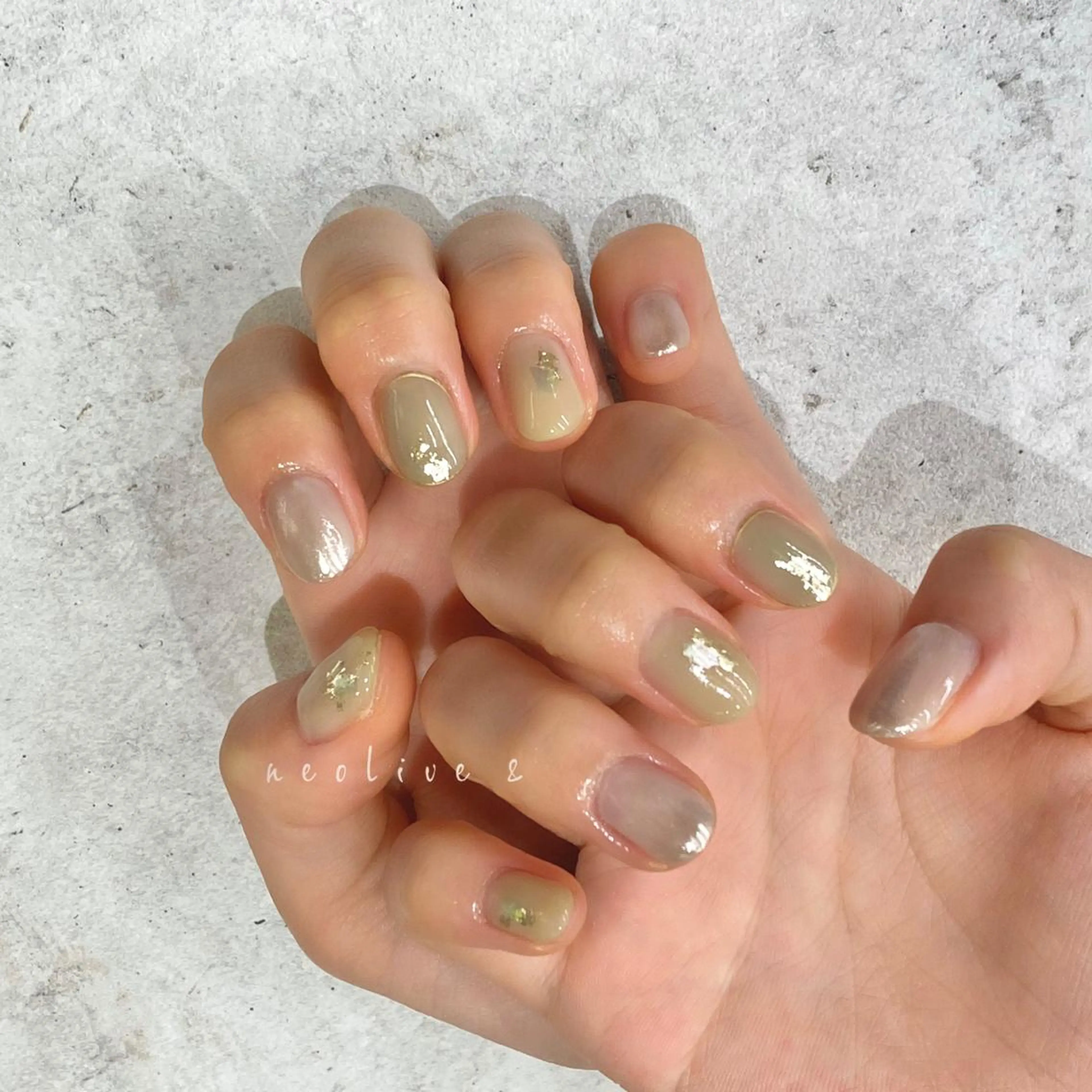 ネイル ハンドネイル Yuriko Omi パラジェル/渋谷のネイルデザイン