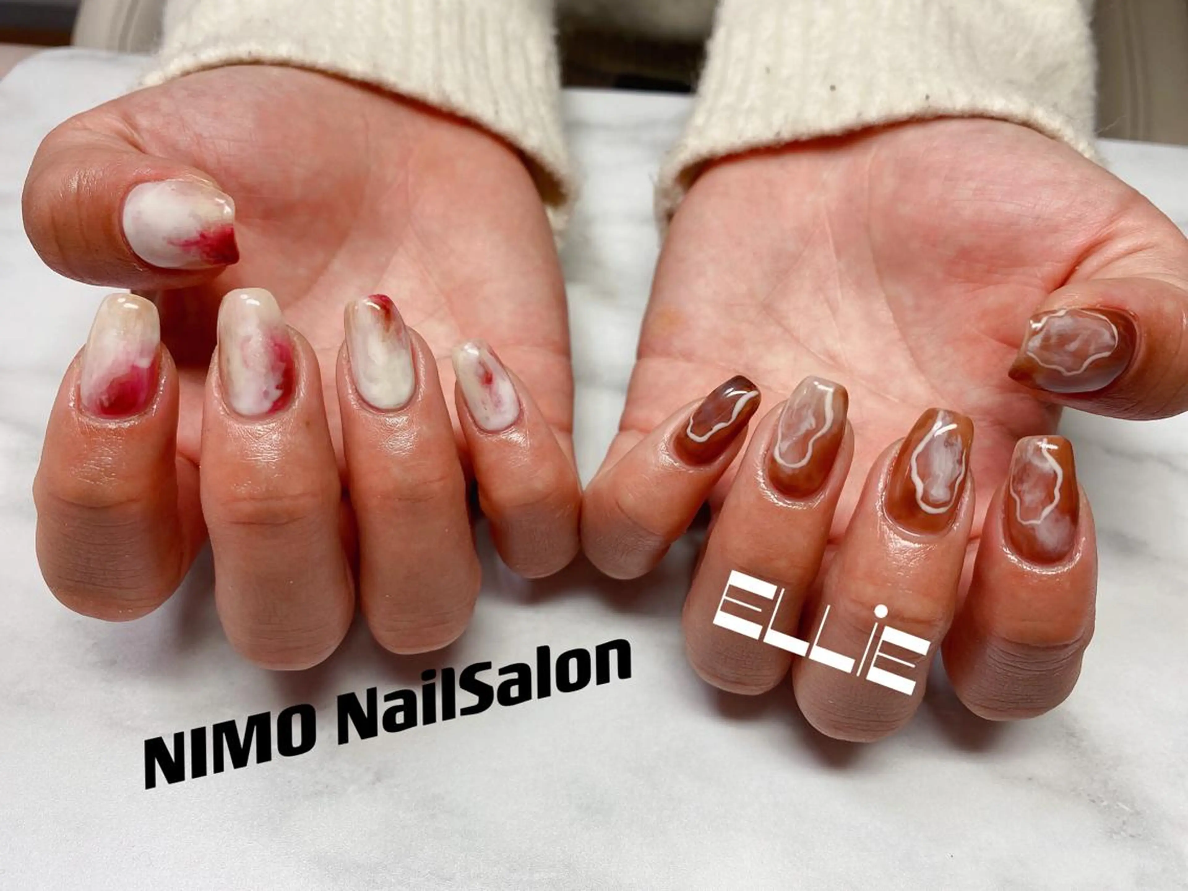 ネイル ハンドネイル ハンドケア 閨匠ビューティサロン 新橋店♡Ellieのネイルデザイン