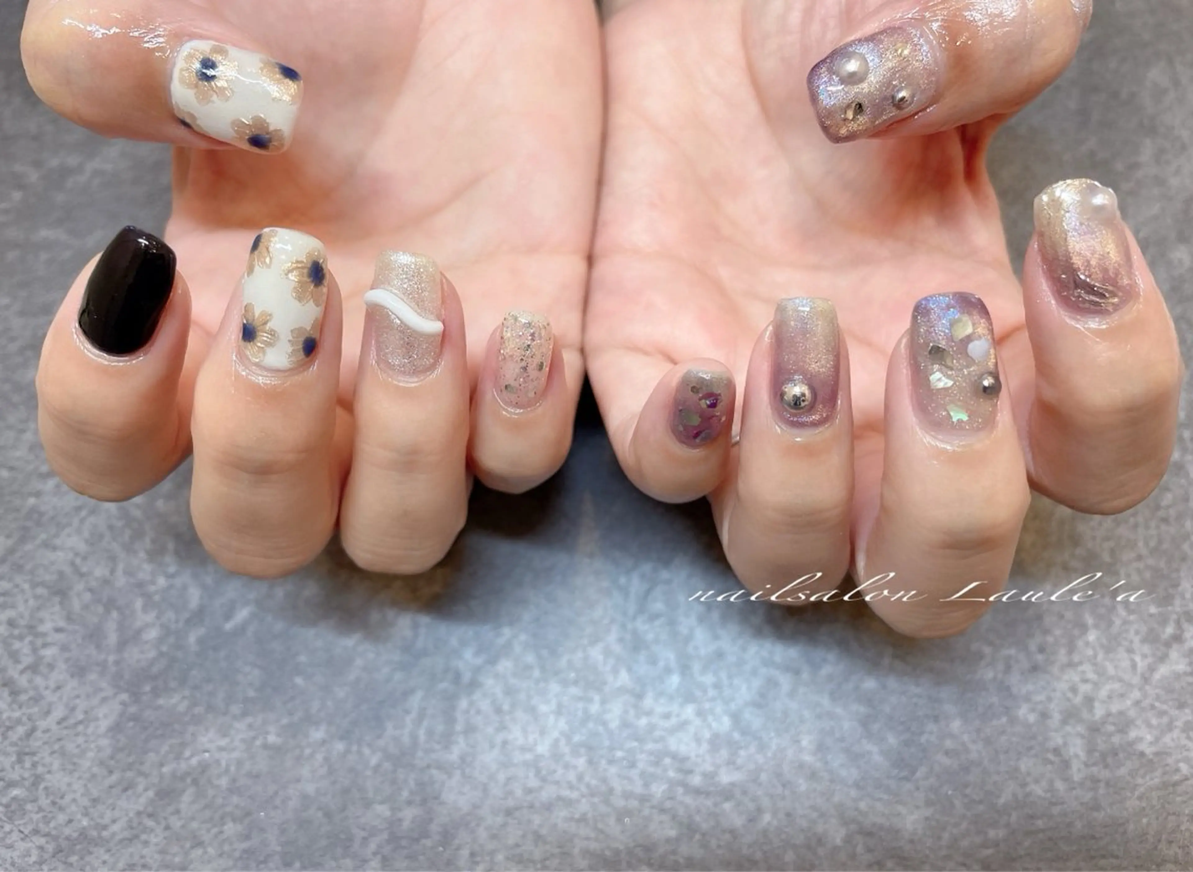 ネイル ハンドネイル nailsalon Laule'aのネイルデザイン