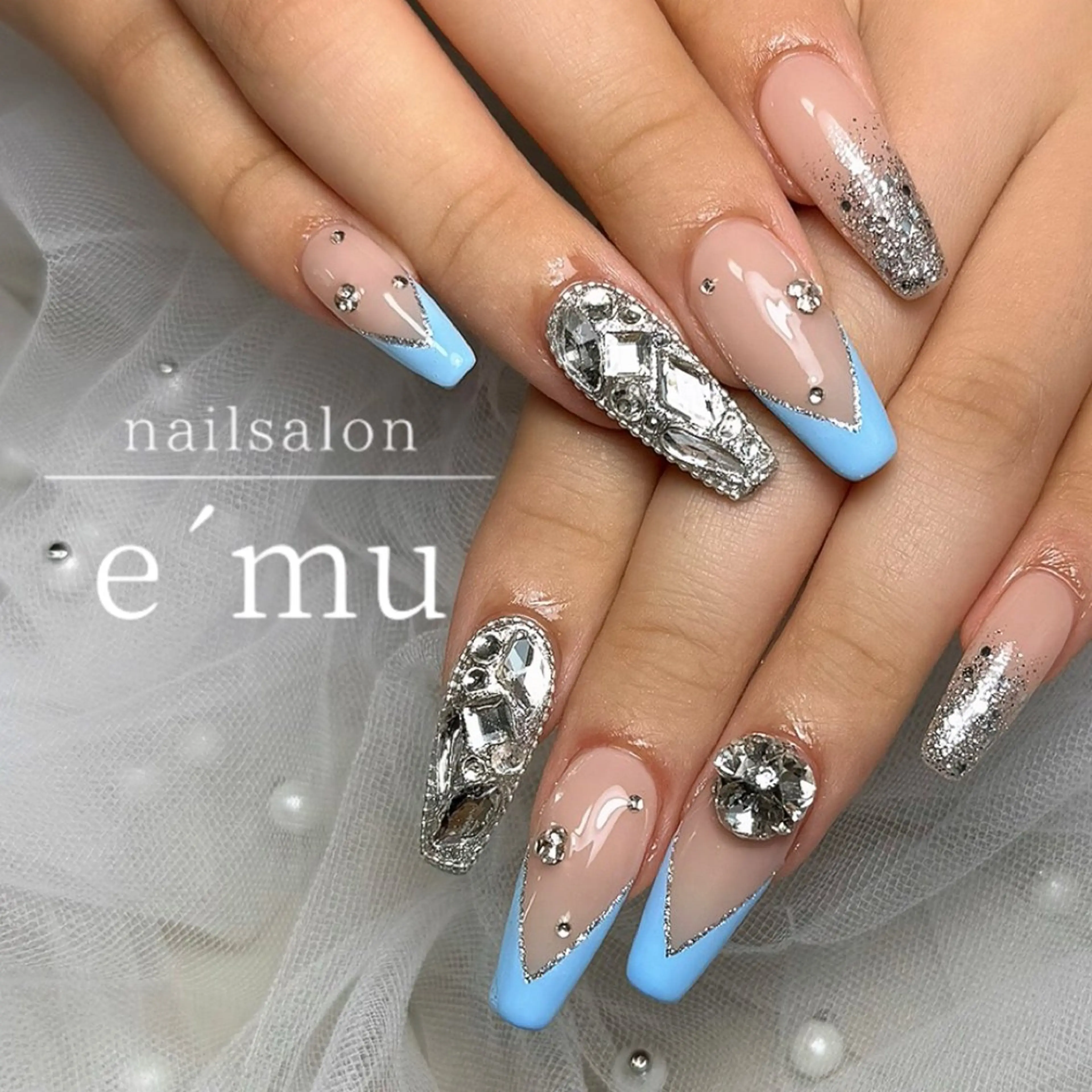 ネイル ネイルチップ ハンドネイル nailsalon e´muのネイルデザイン