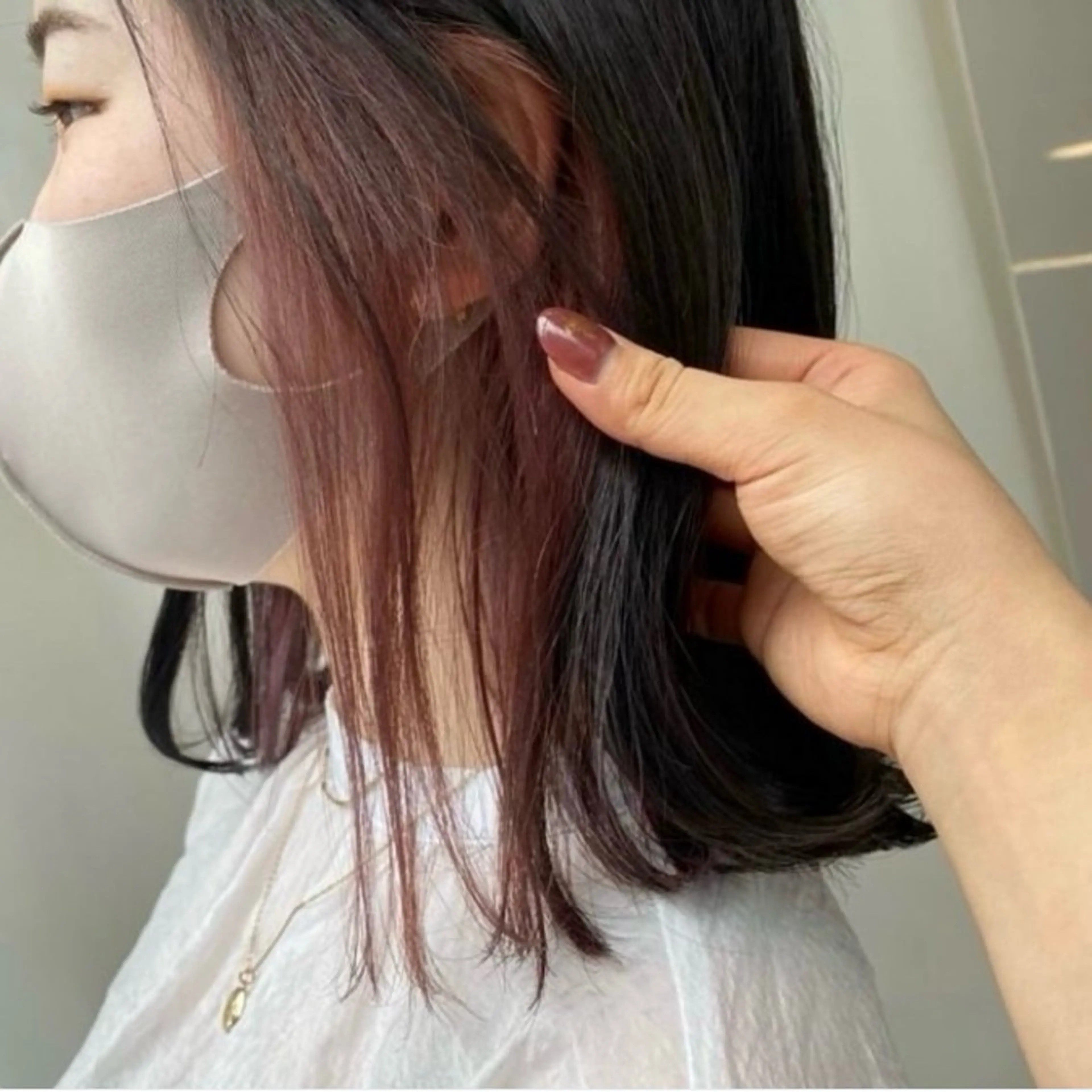 ミディアム ナチュラルヘア 🌱/久留米/あまのヘアスタイル