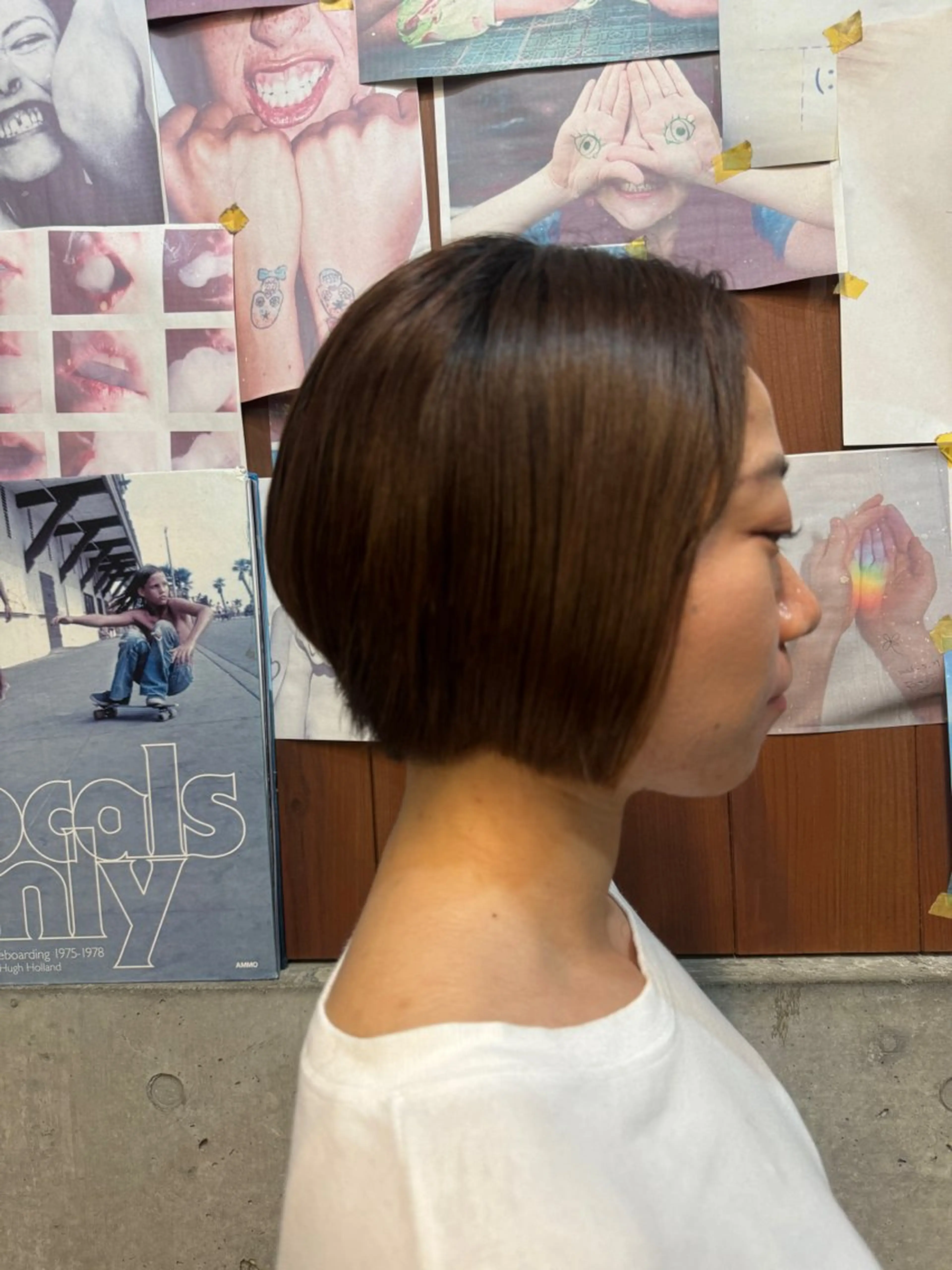 ショート ショートヘア 佐藤 百葉のヘアスタイル