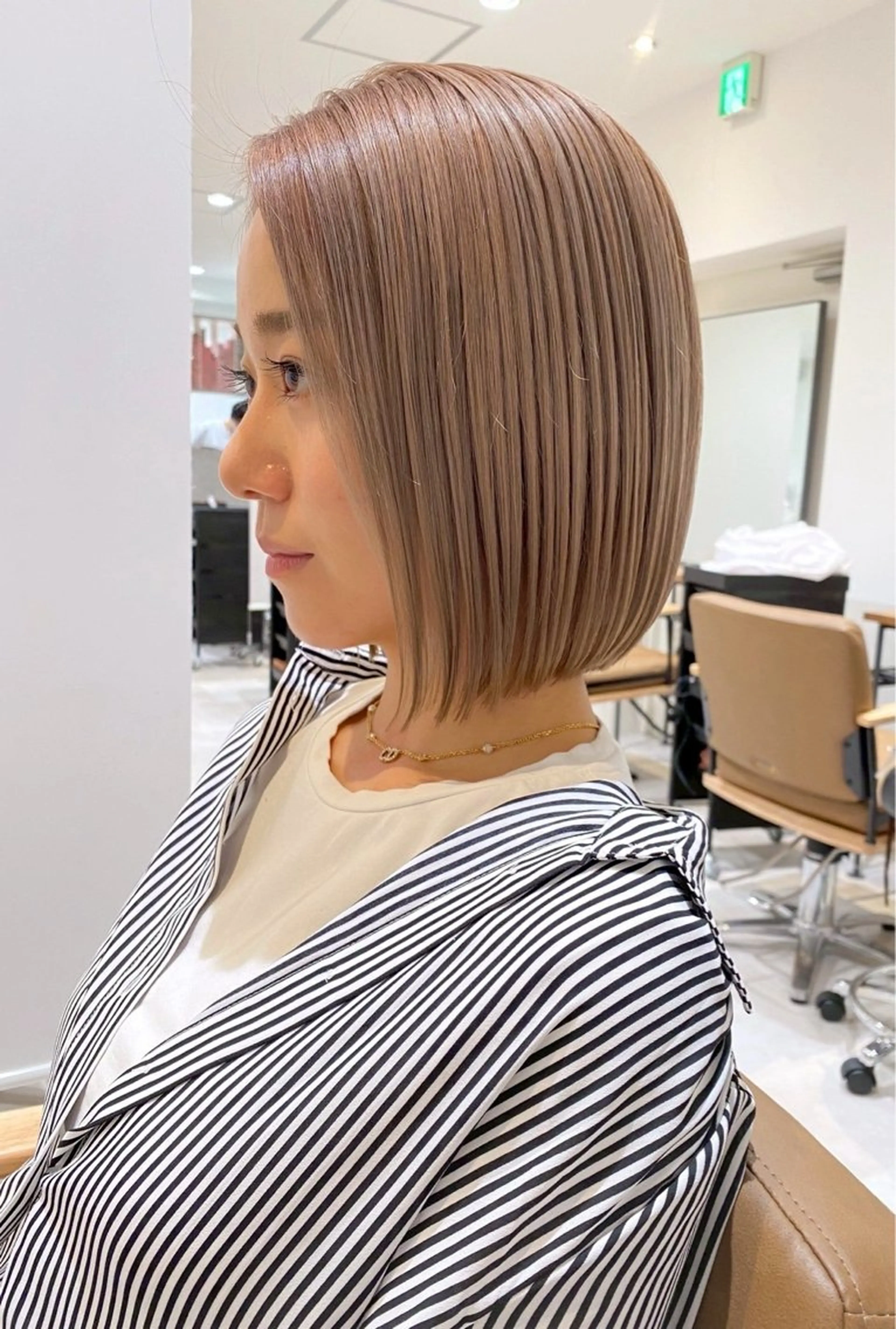 似合わせボブカット➕aujua 5stepトリートメント🫧✨の写真