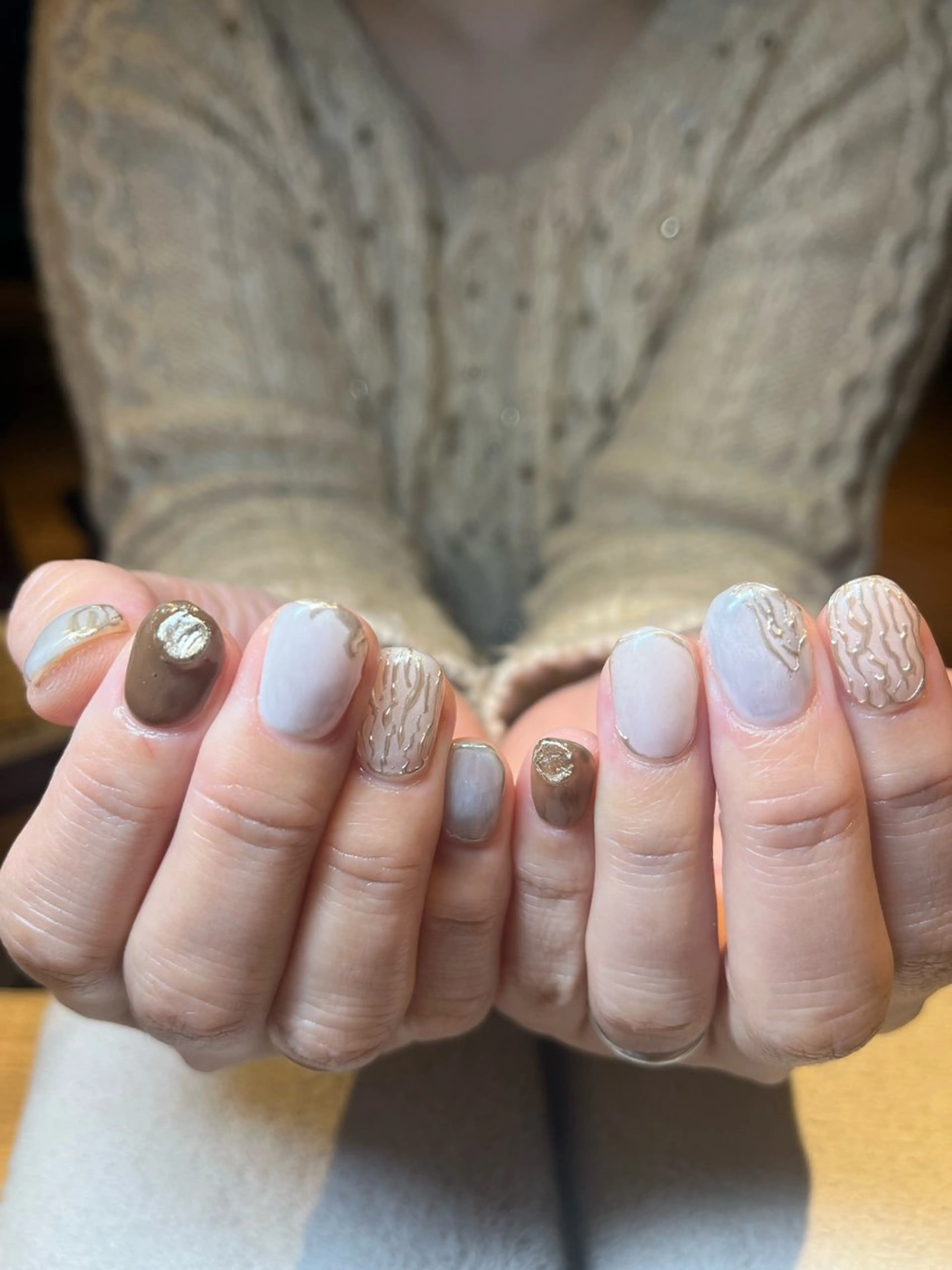 ネイル ハンドネイル ouchi. de.nailのネイルデザイン