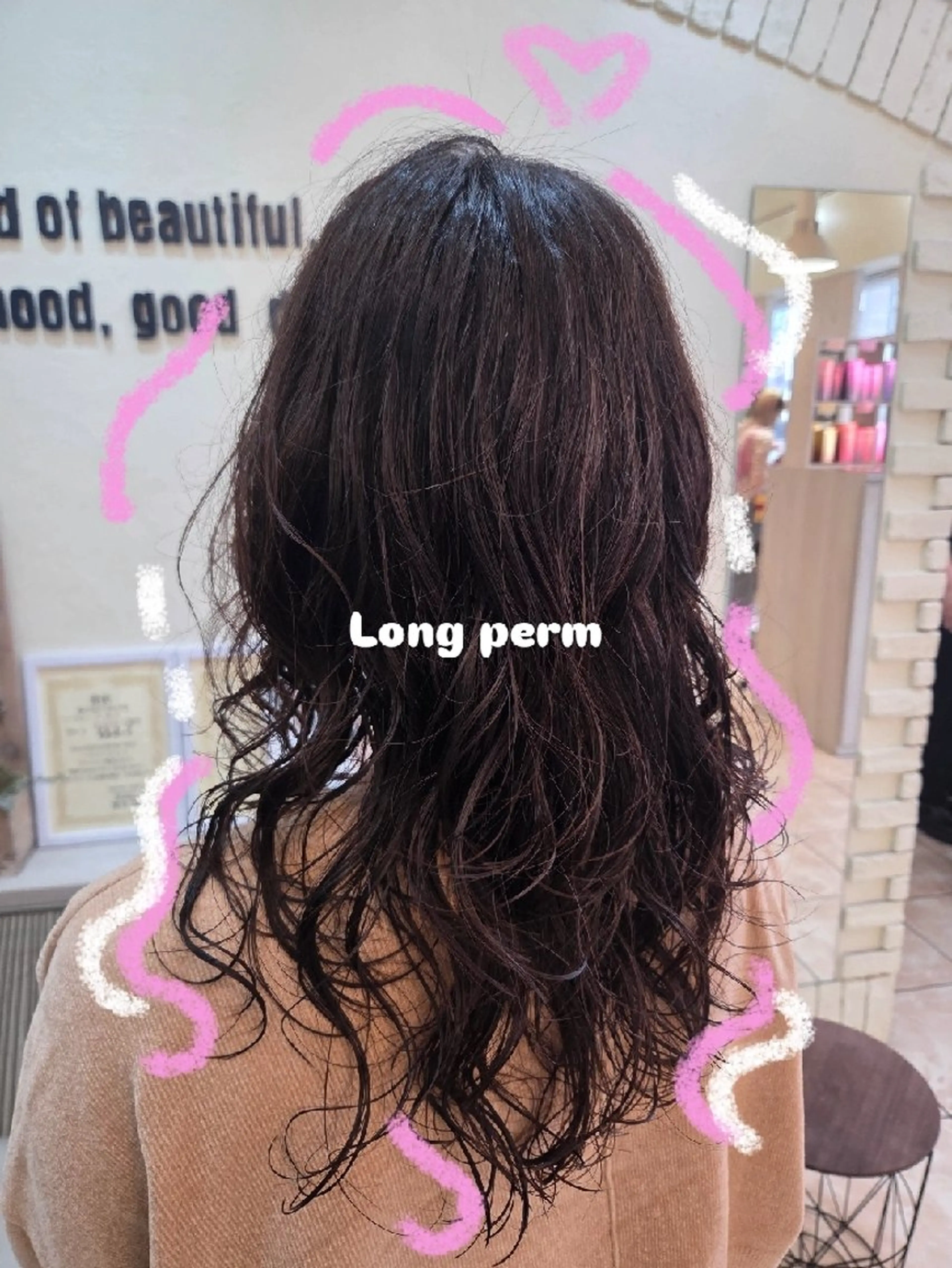 ロング パーマ Aina🌷 /カットモデル募集のヘアスタイル