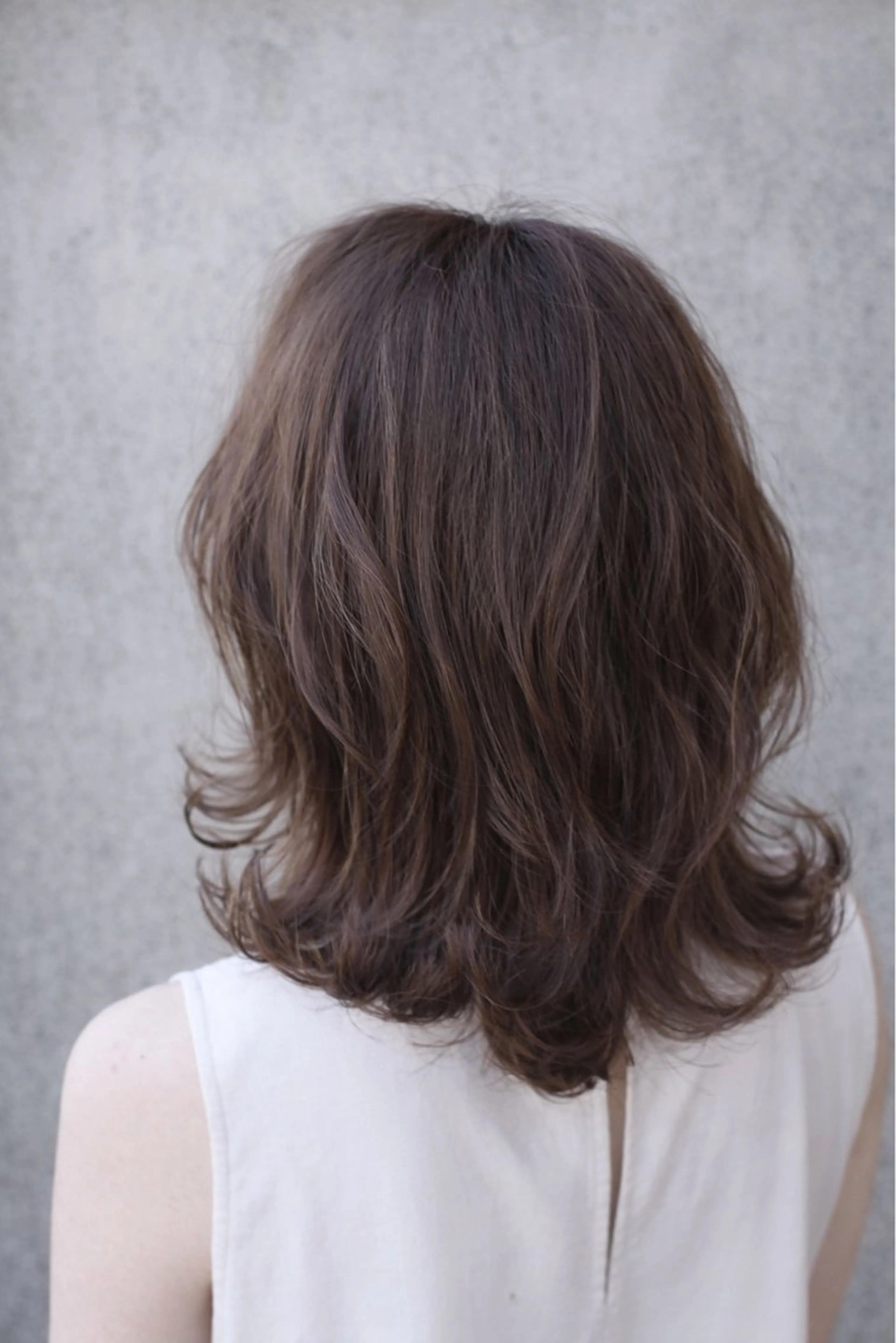 ミディアム 透明感カラー🐾 Riona🎀のヘアスタイル