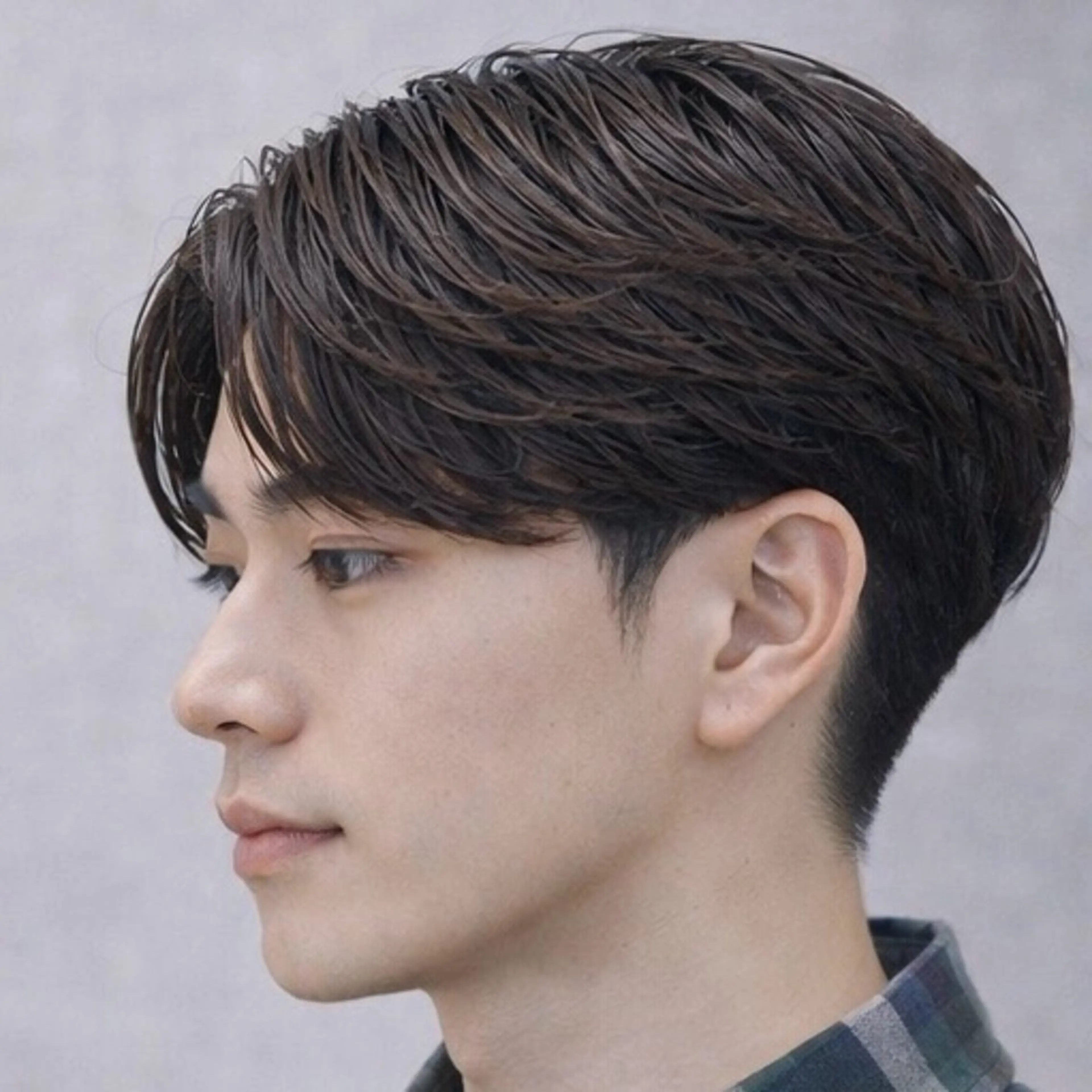 パーマ メンズ カット メンズ清潔感のプロ 💈メンズパーマ藤田のヘアスタイル