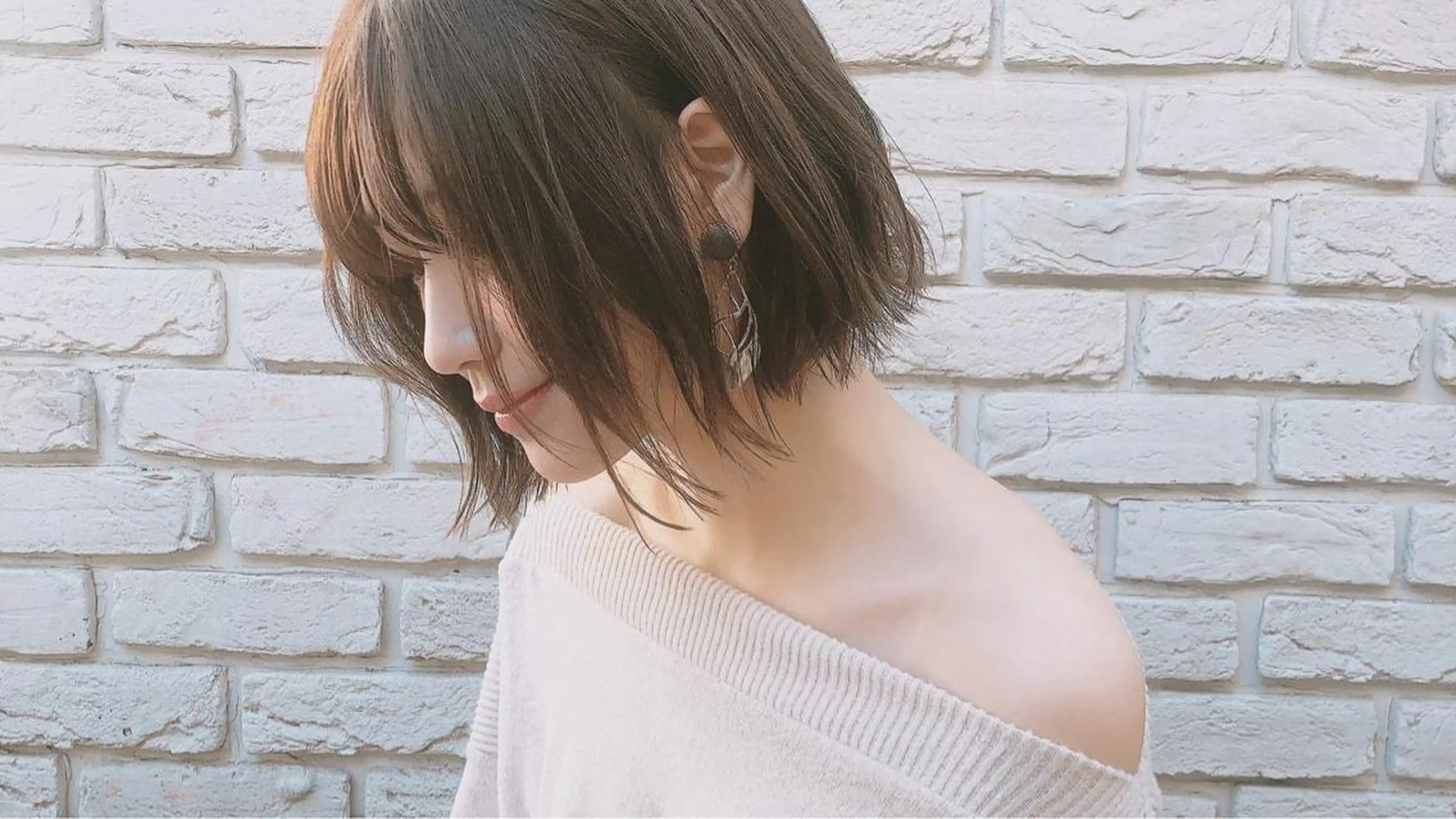 ショート カラー ブリーチなし✨艶髪 カラー𓃲YAGIのヘアスタイル