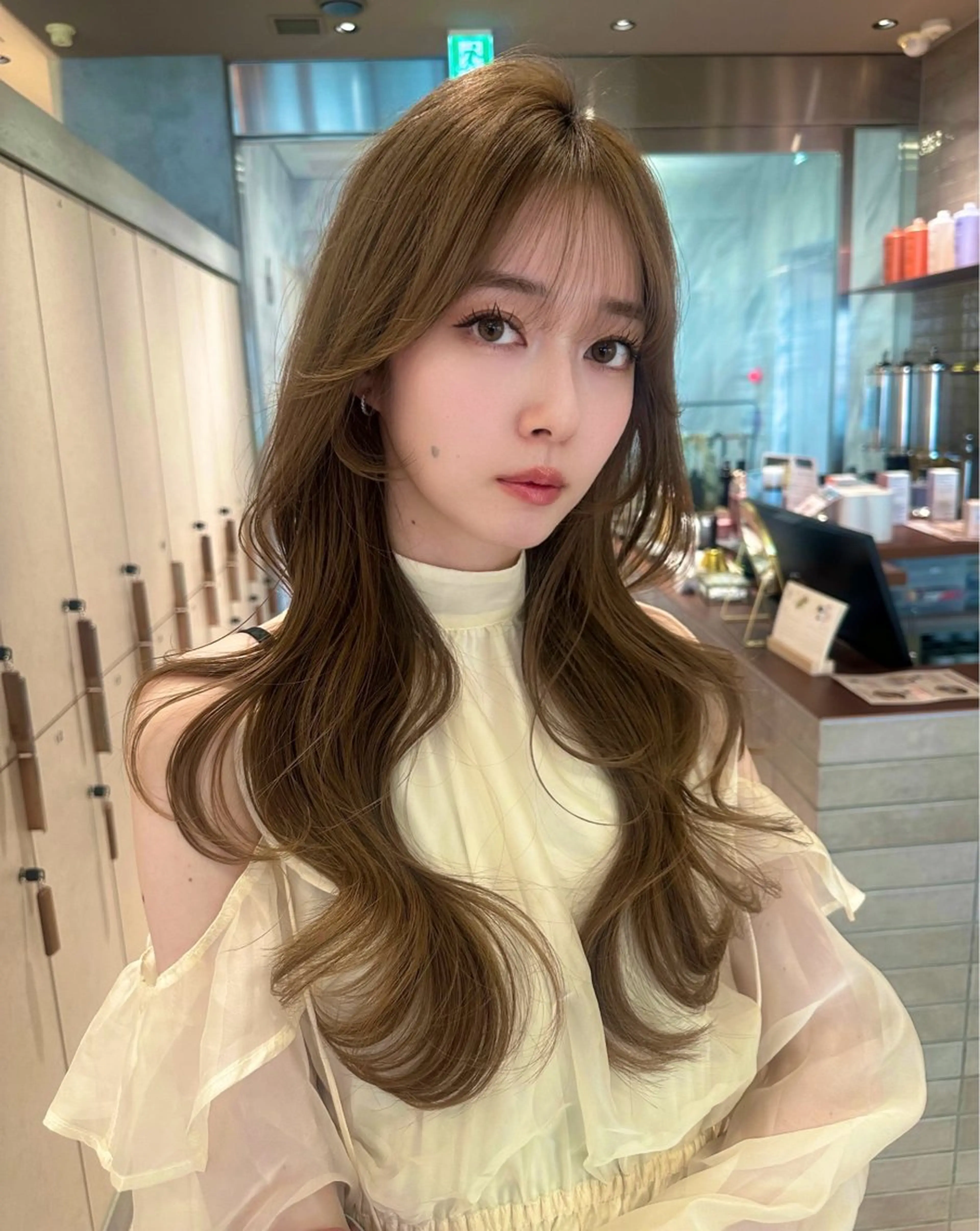 ロング カラー ブリーチなし透明感カ ラー🫧/Kannaのヘアスタイル