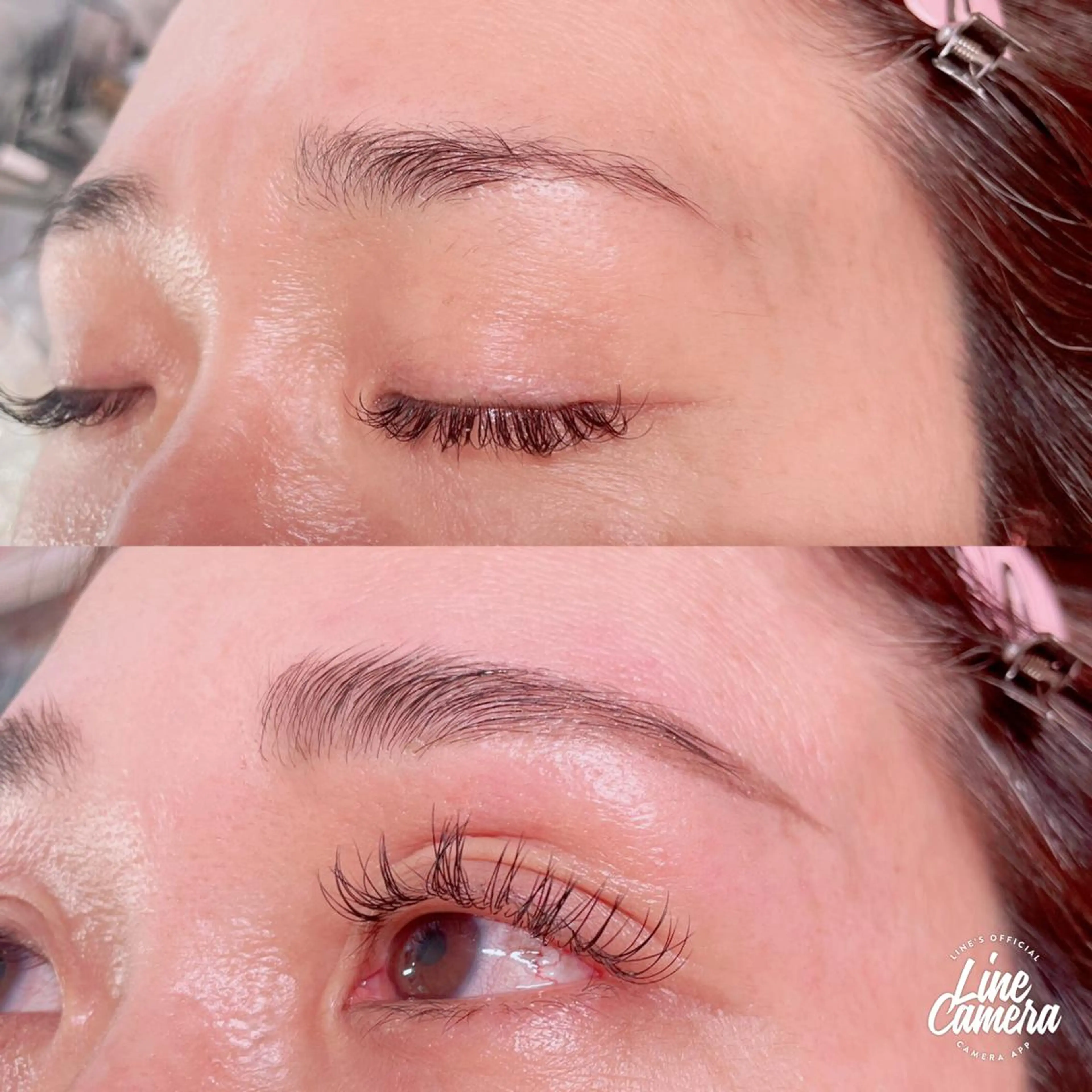 マツエク・マツパ アイブロウ フラットラッシュ mami saijoのマツエク・マツパデザイン