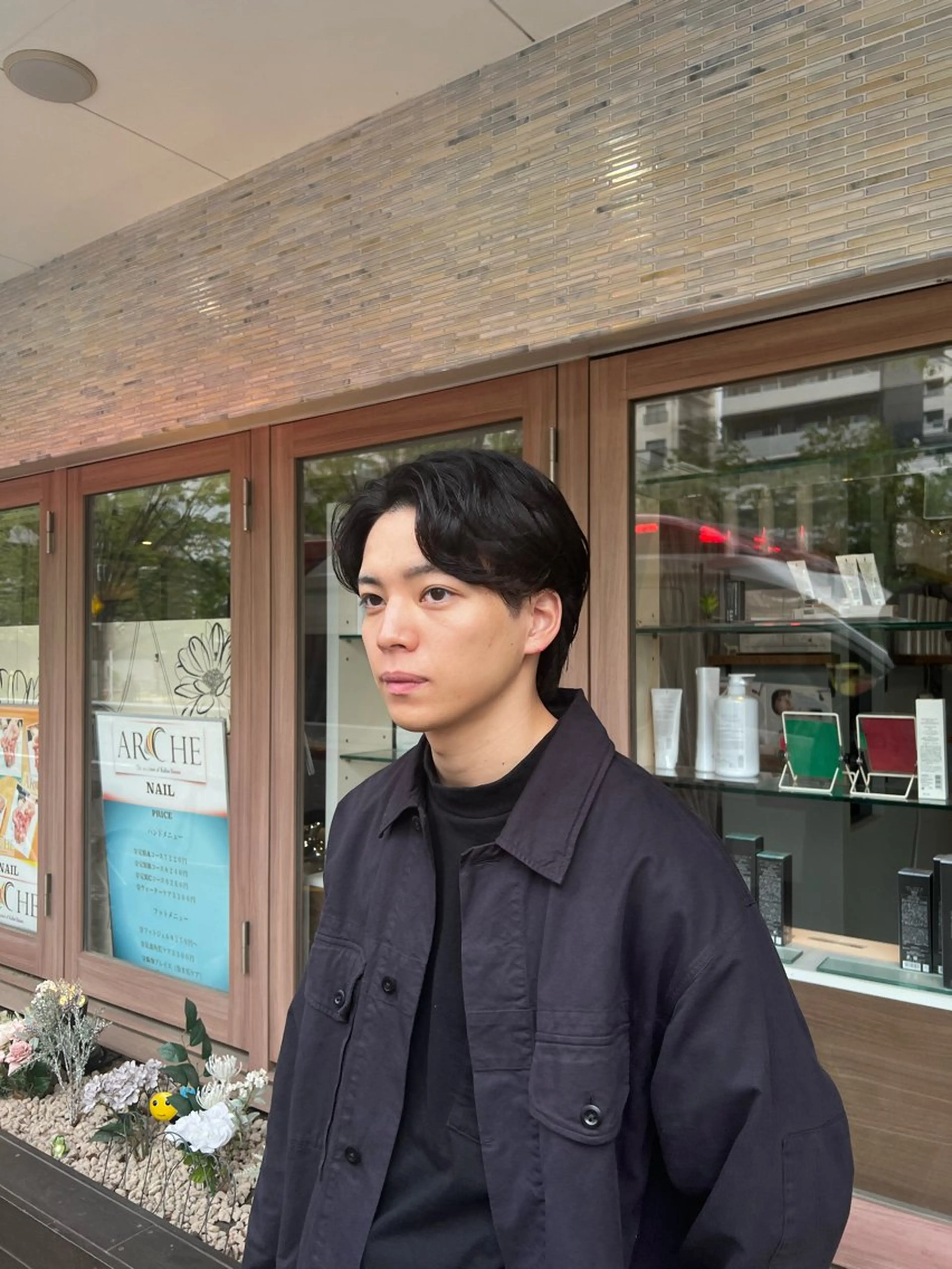 ショート パーマ メンズ カット パーマ トリートメント salowin渋谷square所属・💫メンズ特化💫 クロカワリュウセイのヘアスタイル