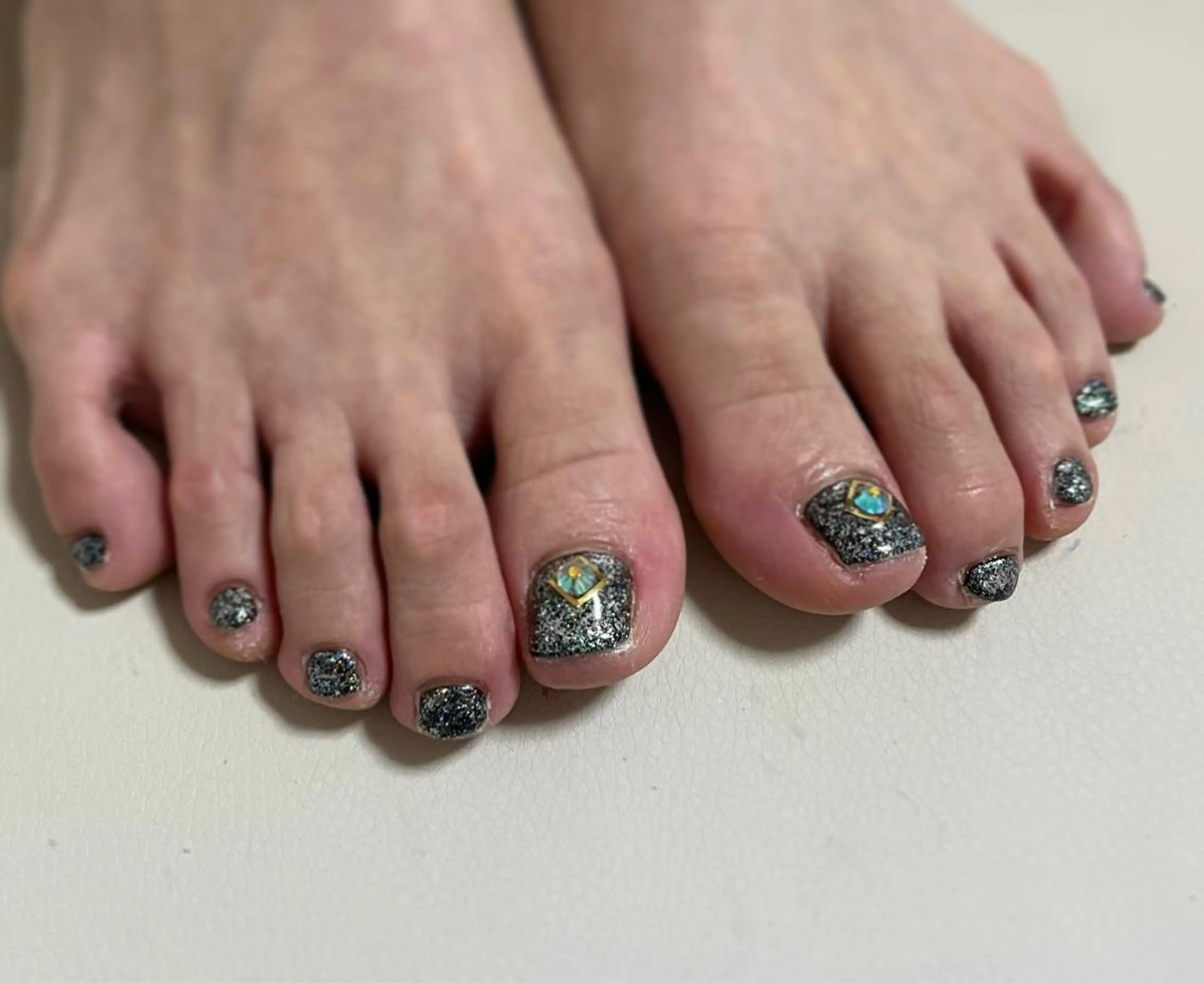 ネイル フットネイル シンプルネイル nail M&Tのネイルデザイン