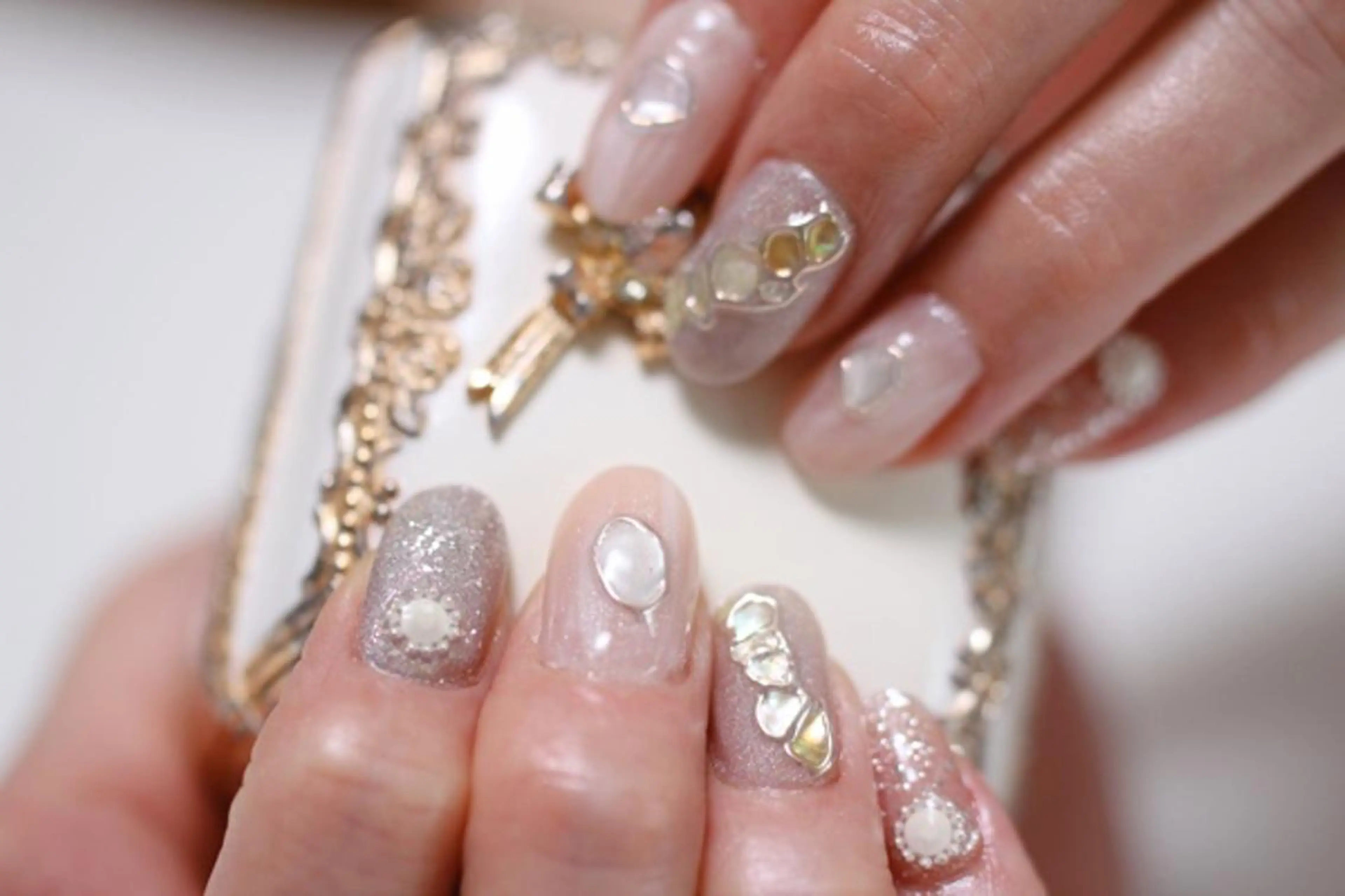 ネイル ジェルネイル 大理石ネイル(マーブル) ストーンネイル ママリンド　志村坂上店所属・しみ えんのネイルデザイン