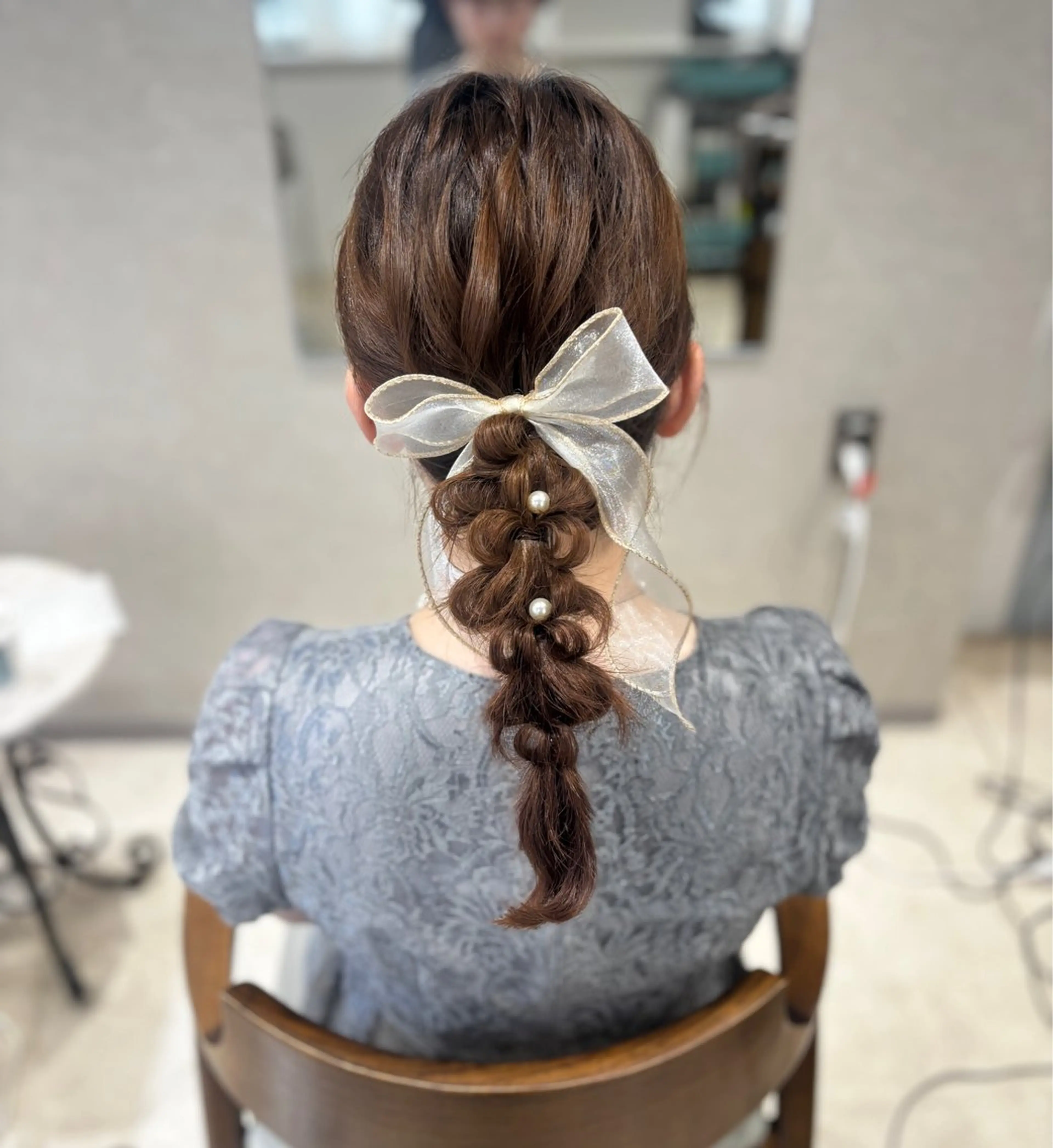 ヘアアレンジ ヘアセット 🫧aika/大宮 /暖色系カラー🫧のヘアスタイル