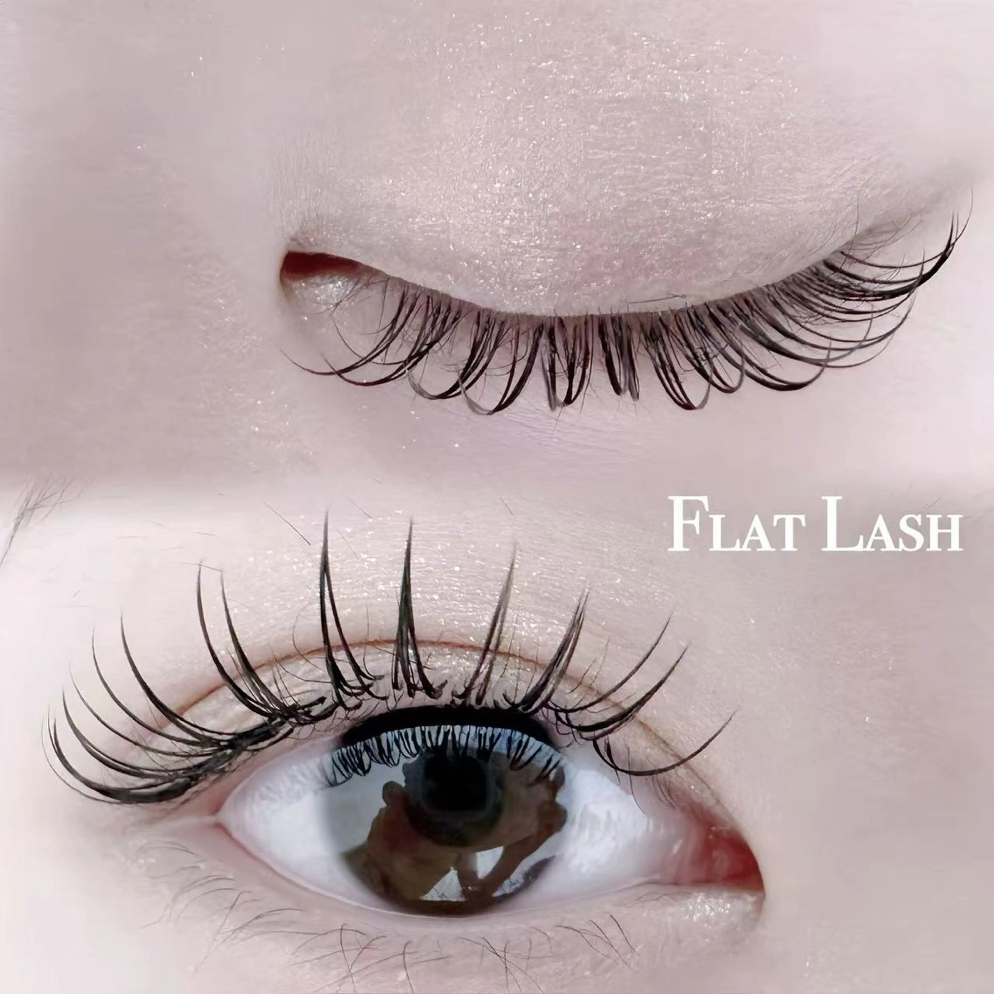 🌸フラットラッシュ100本🌸オフ無料✨💕ビタミンアイパック、コーティング付き✨🥳の写真