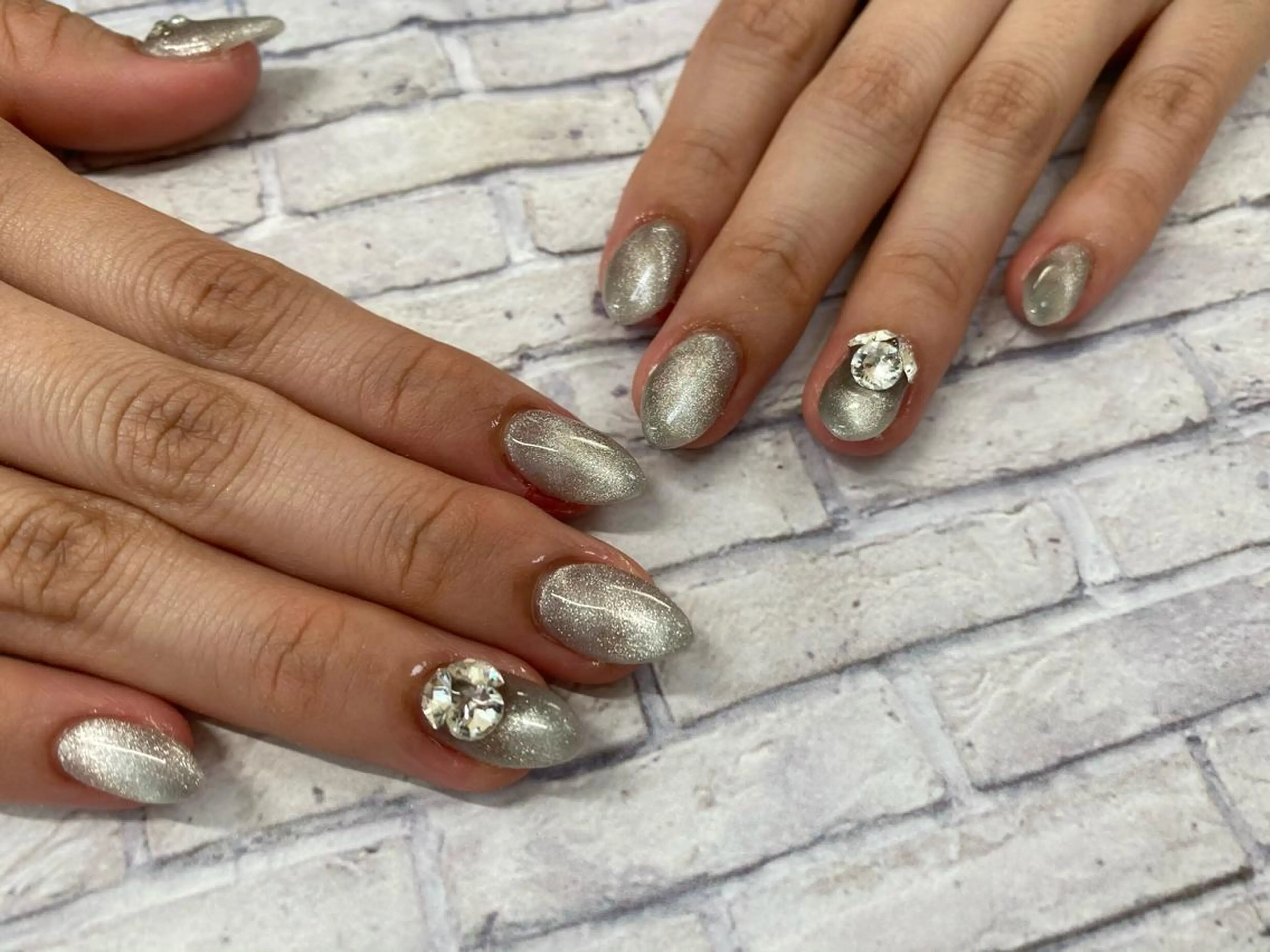 ネイル ハンドネイル Mana‪ ‪·͜· ❤︎‬のネイルデザイン