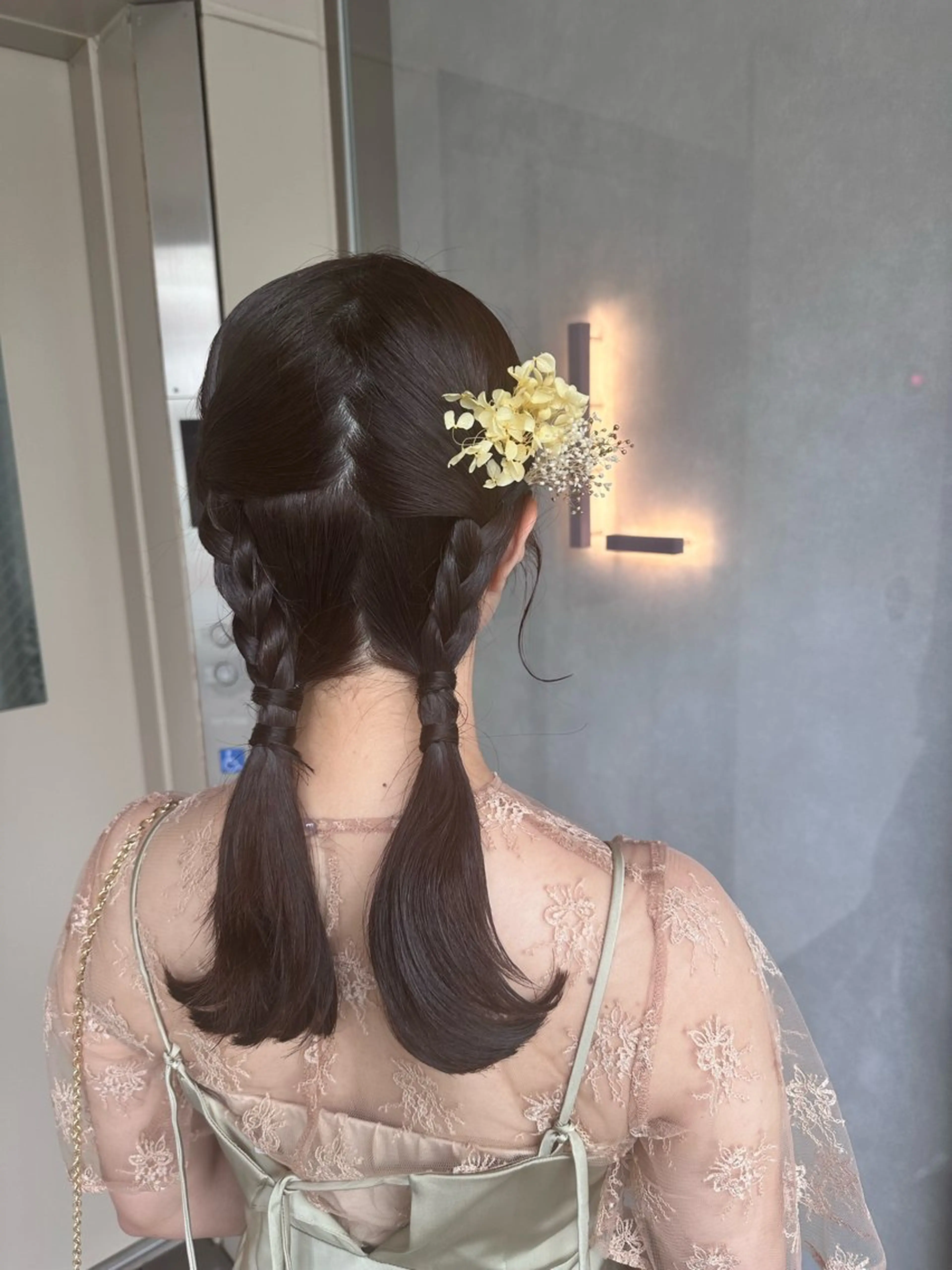 ヘアアレンジ ヘアセット 韓国風/オシャレ /縮毛矯正/滝口琴未のヘアスタイル