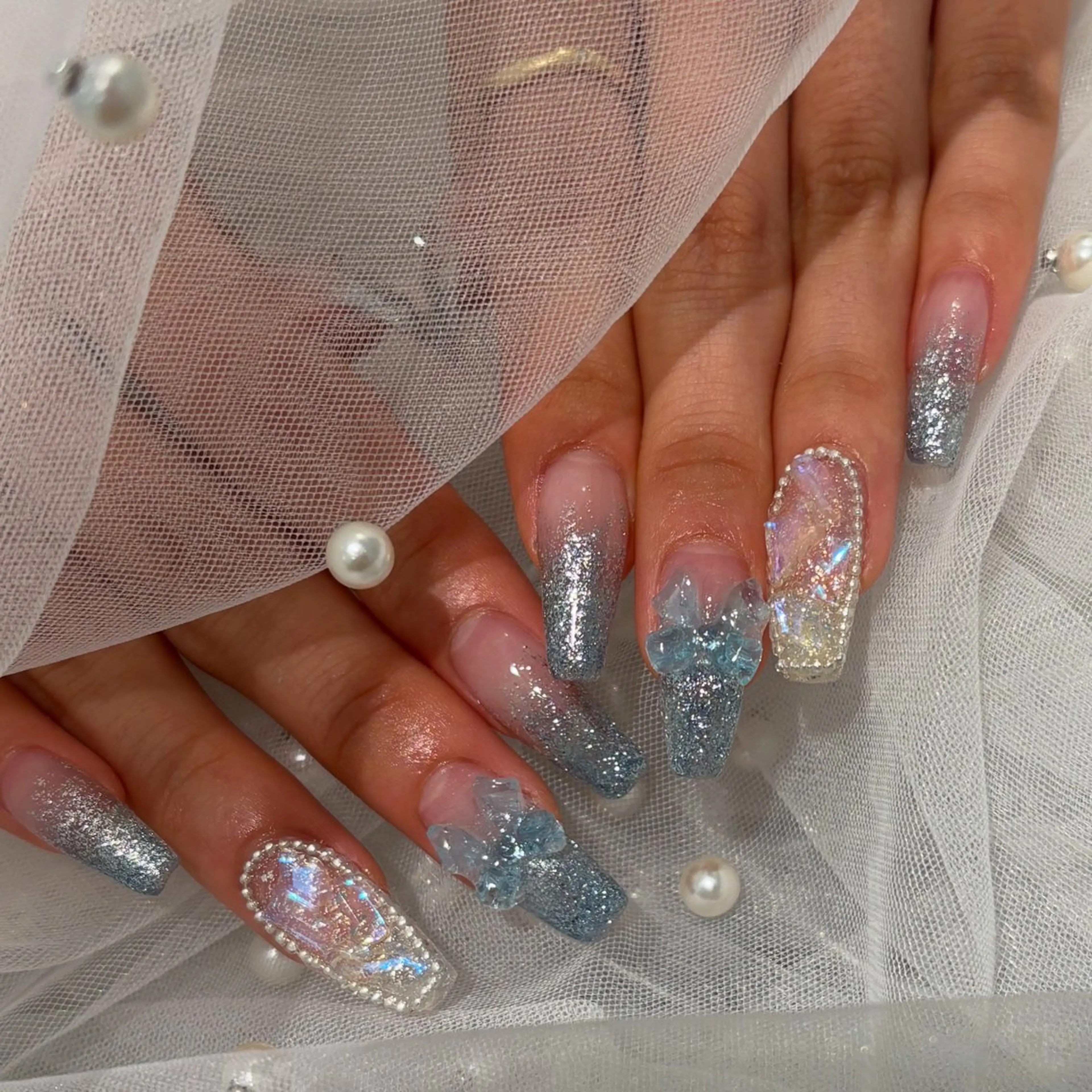 セミロング NAIL SALON FLOR所属・ワンホンネイル/ 韓国ネイルMAKIのネイルデザイン