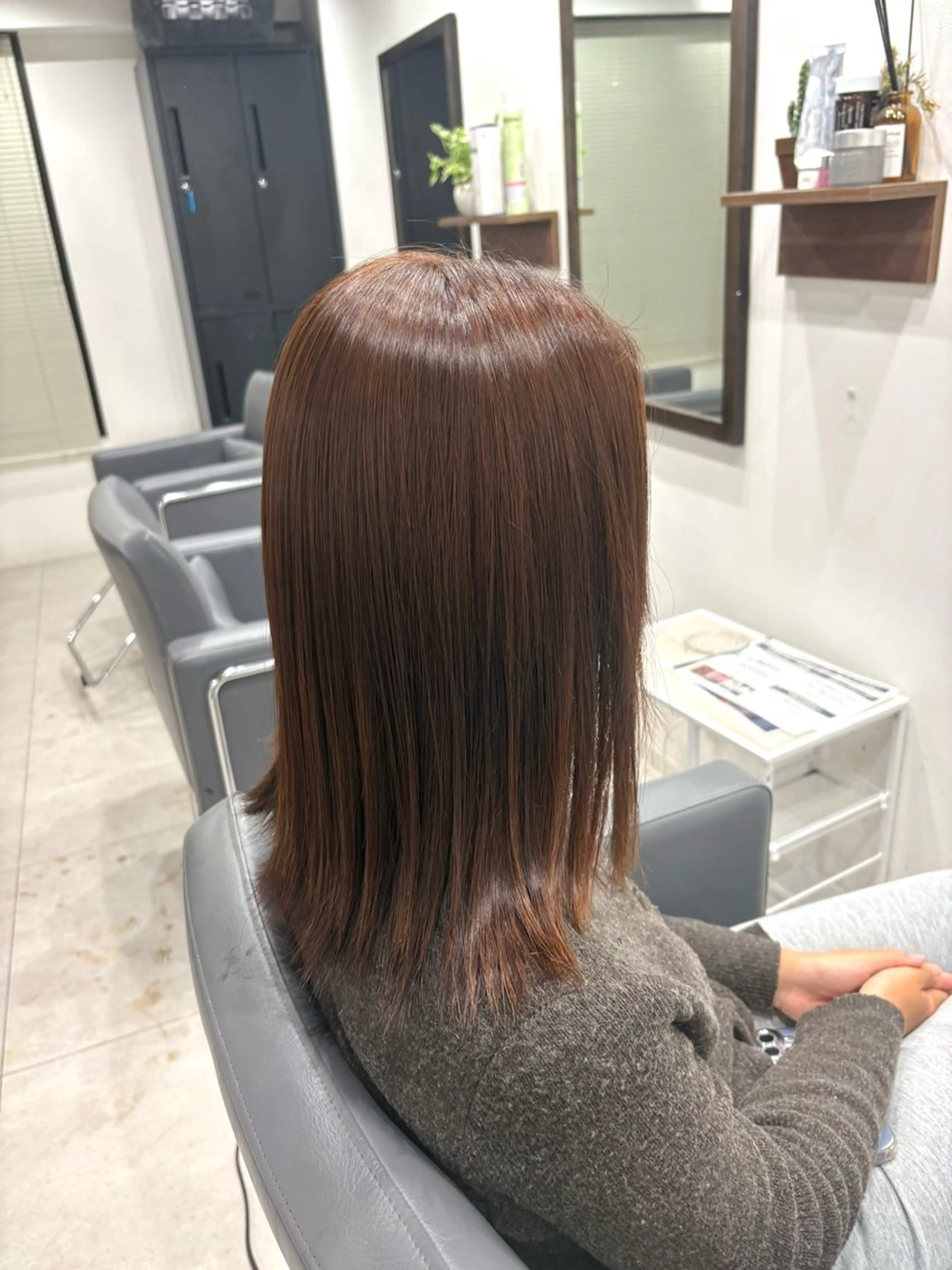 ミディアム カラー ヘアカラー トリートメント 横浜美容師 みんちゃん🩷のヘアスタイル