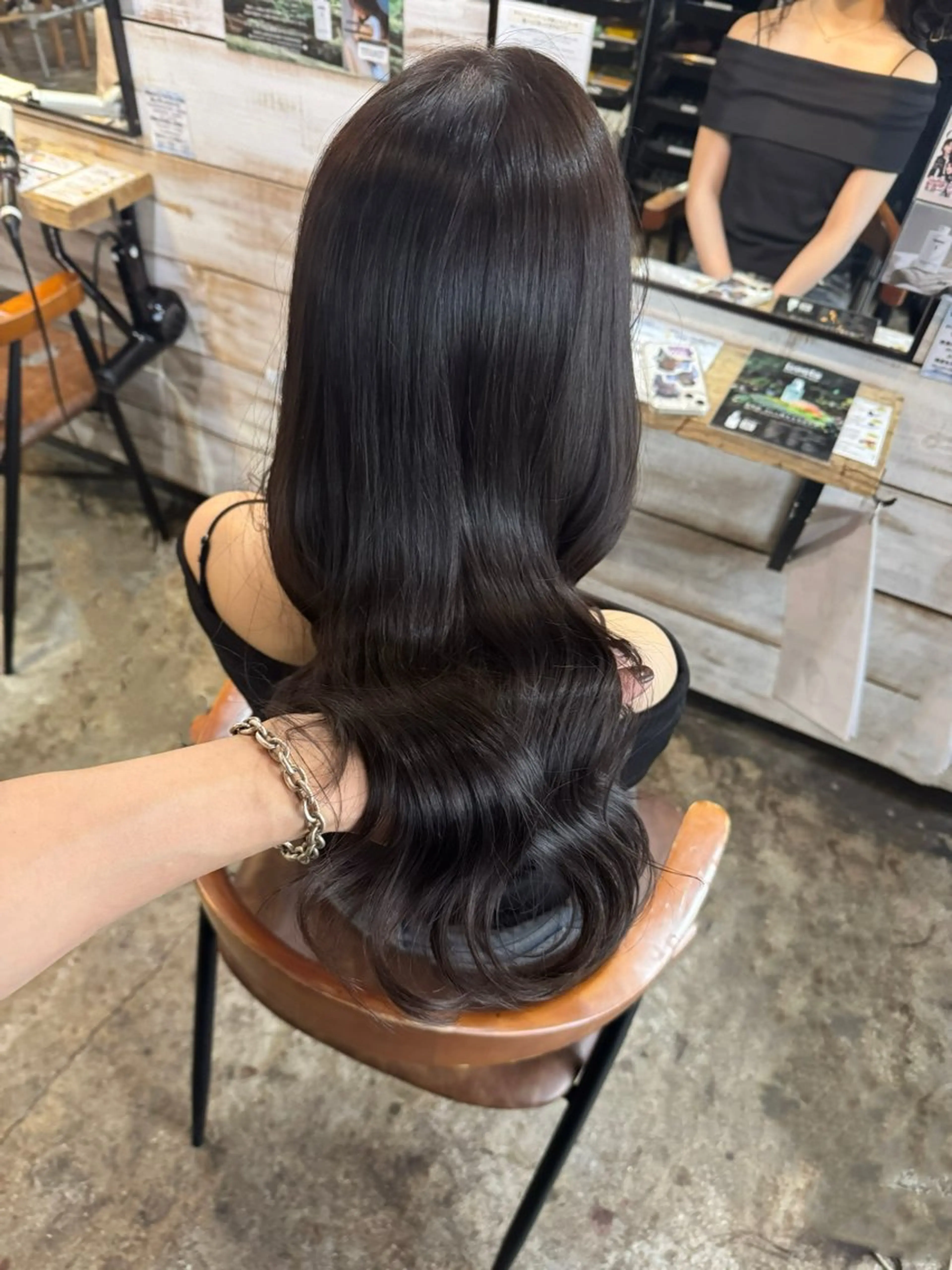 ロング カラー riho🎀 / 梅田美容室のヘアスタイル