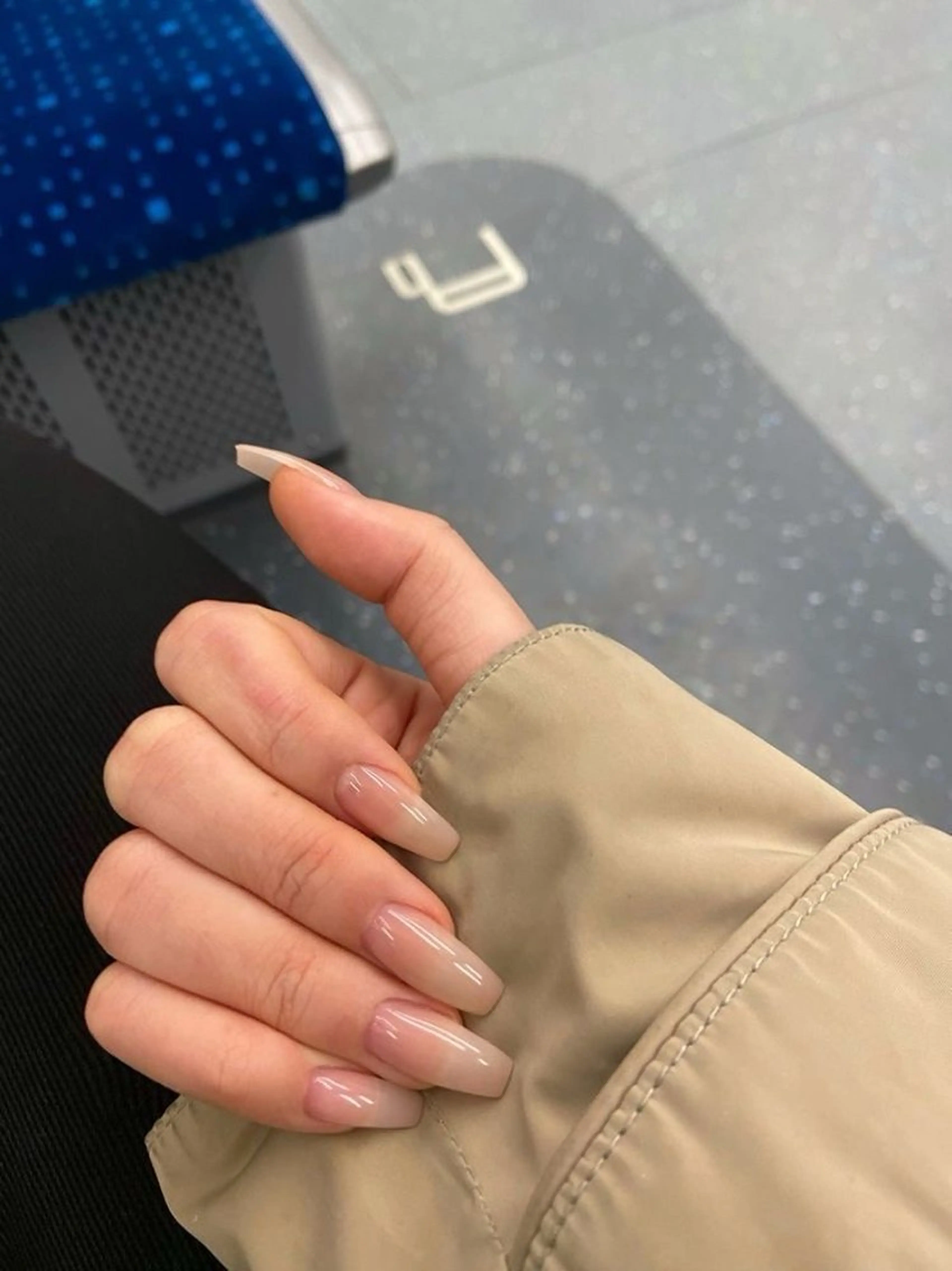 ネイル 韓国ネイル 持ち込み ニュアンスネイル ネイルチップ ANA.CHUO 本川越店舗のネイルデザイン