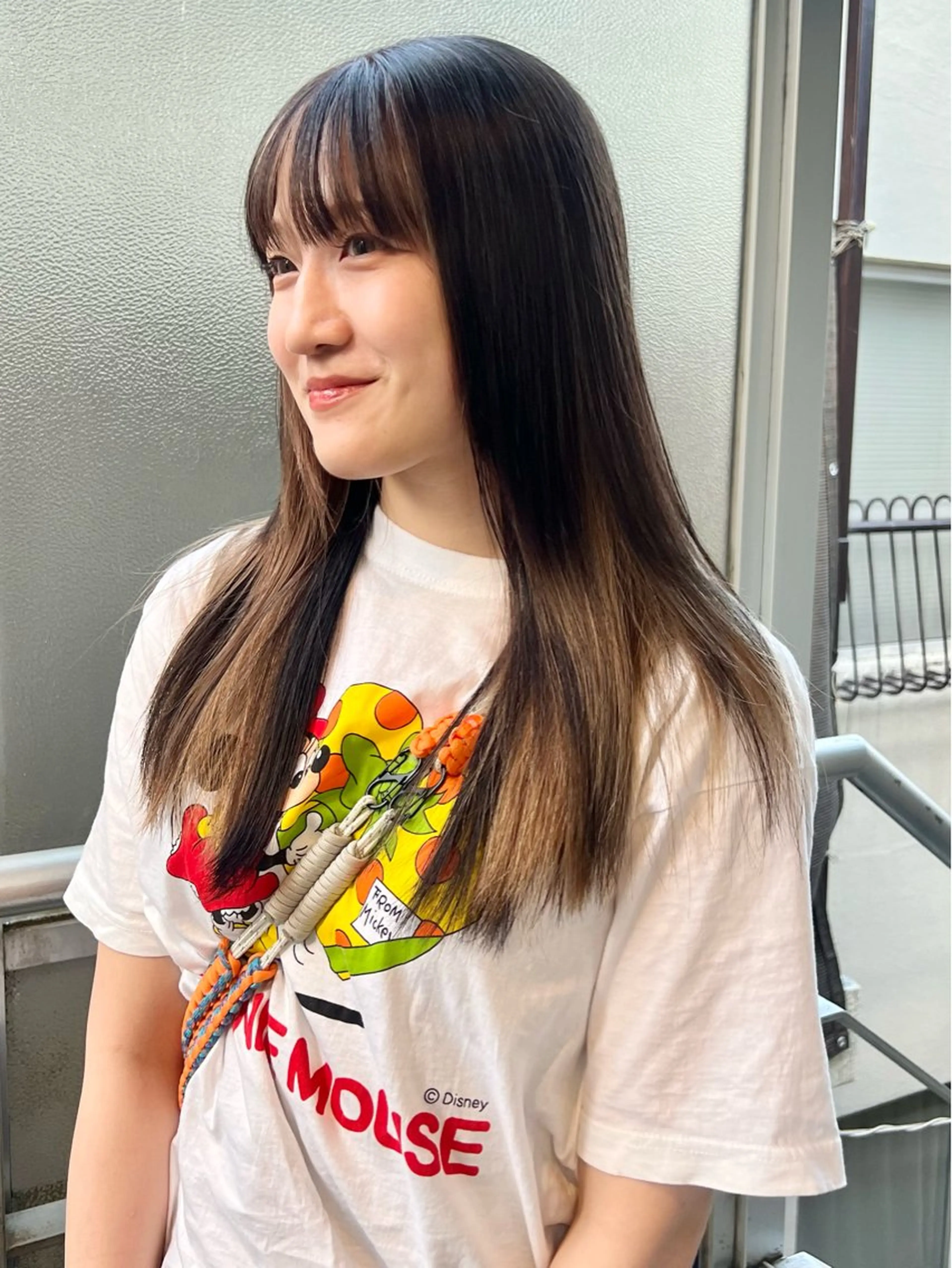 ロング ヘアカラー 暖色カラー/レイヤー カット☁️MEI☁️のヘアスタイル