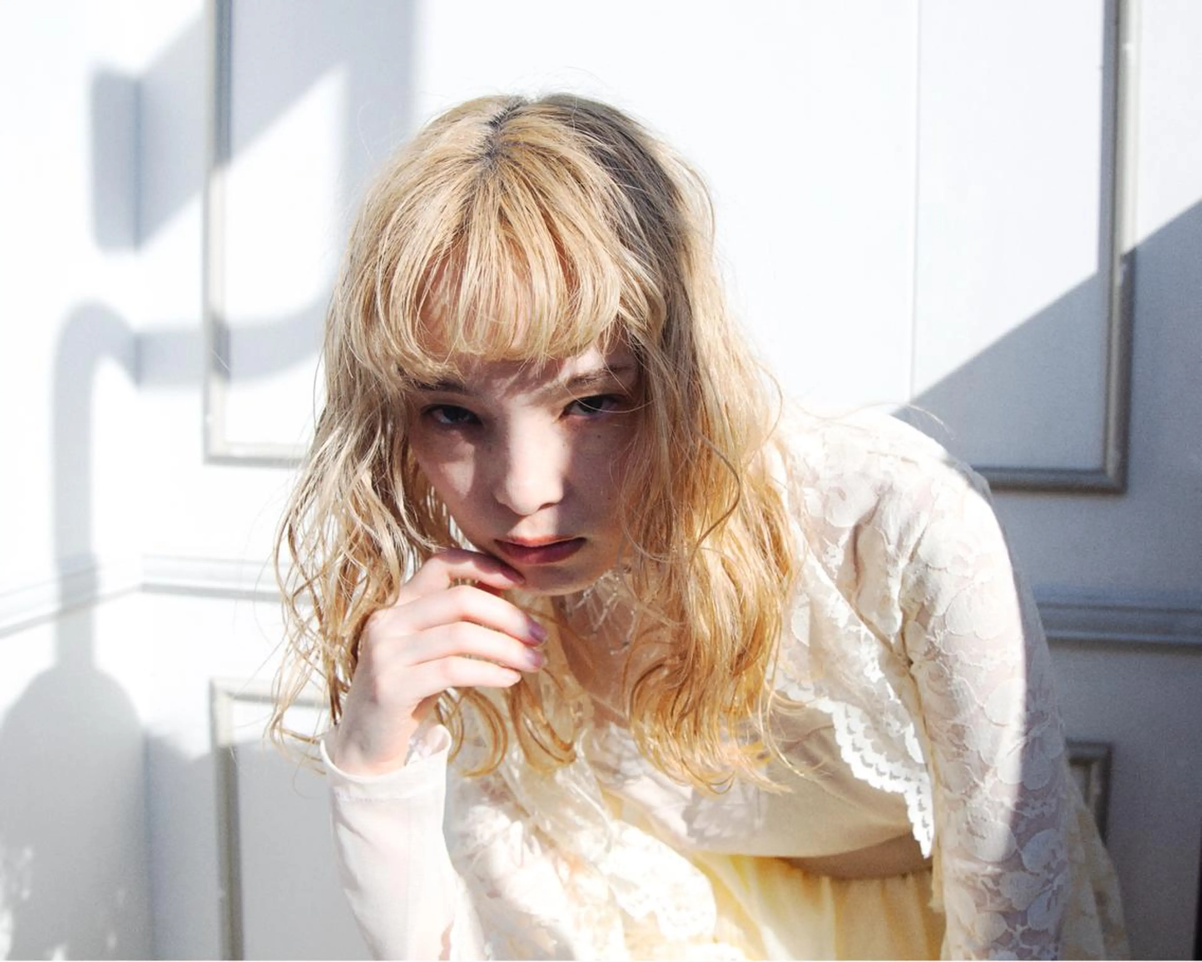 ミディアム カラー パーマ SALOWIN熊本 yuseiのヘアスタイル