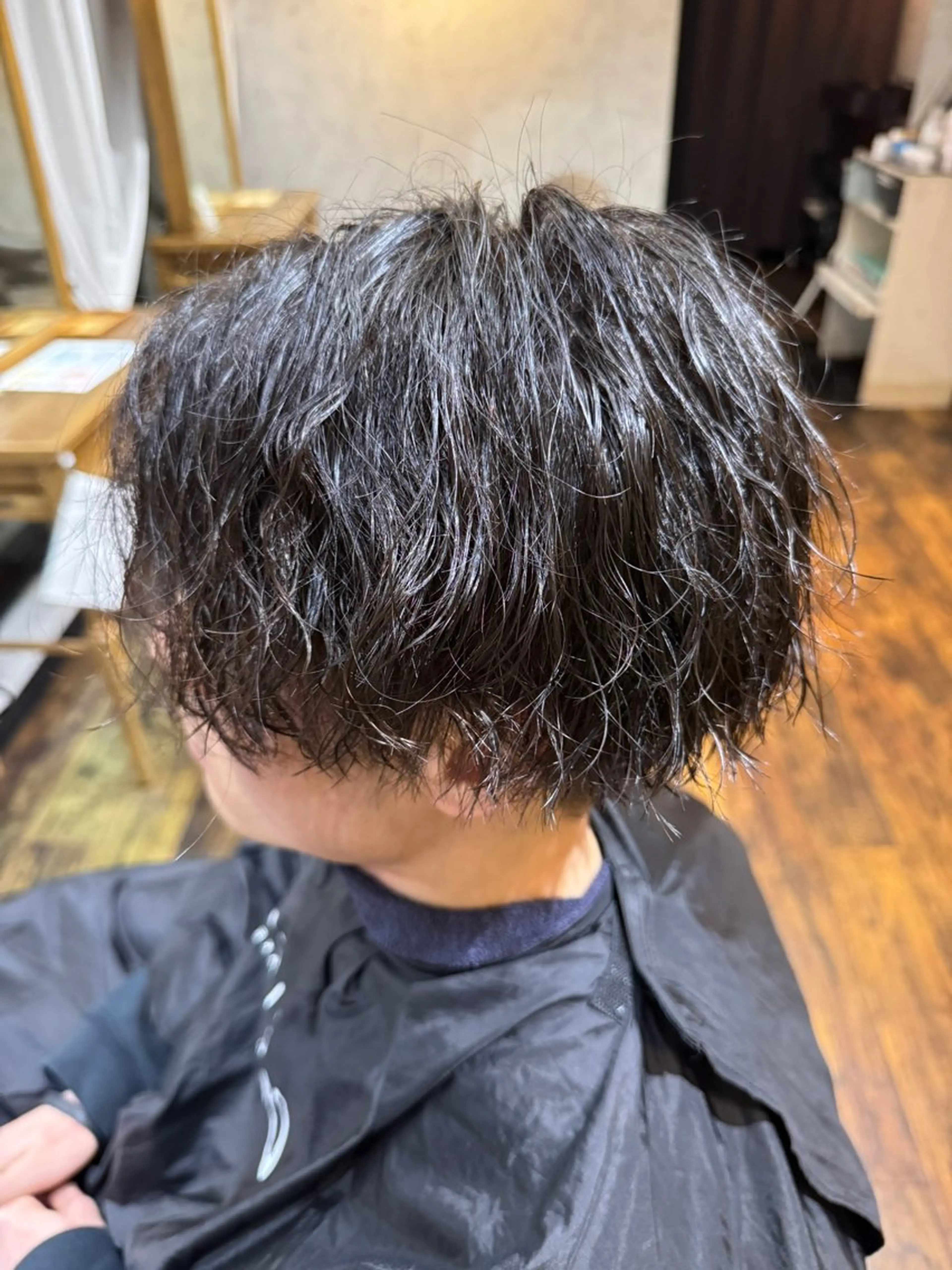 パーマ メンズ 松永 かずきのヘアスタイル