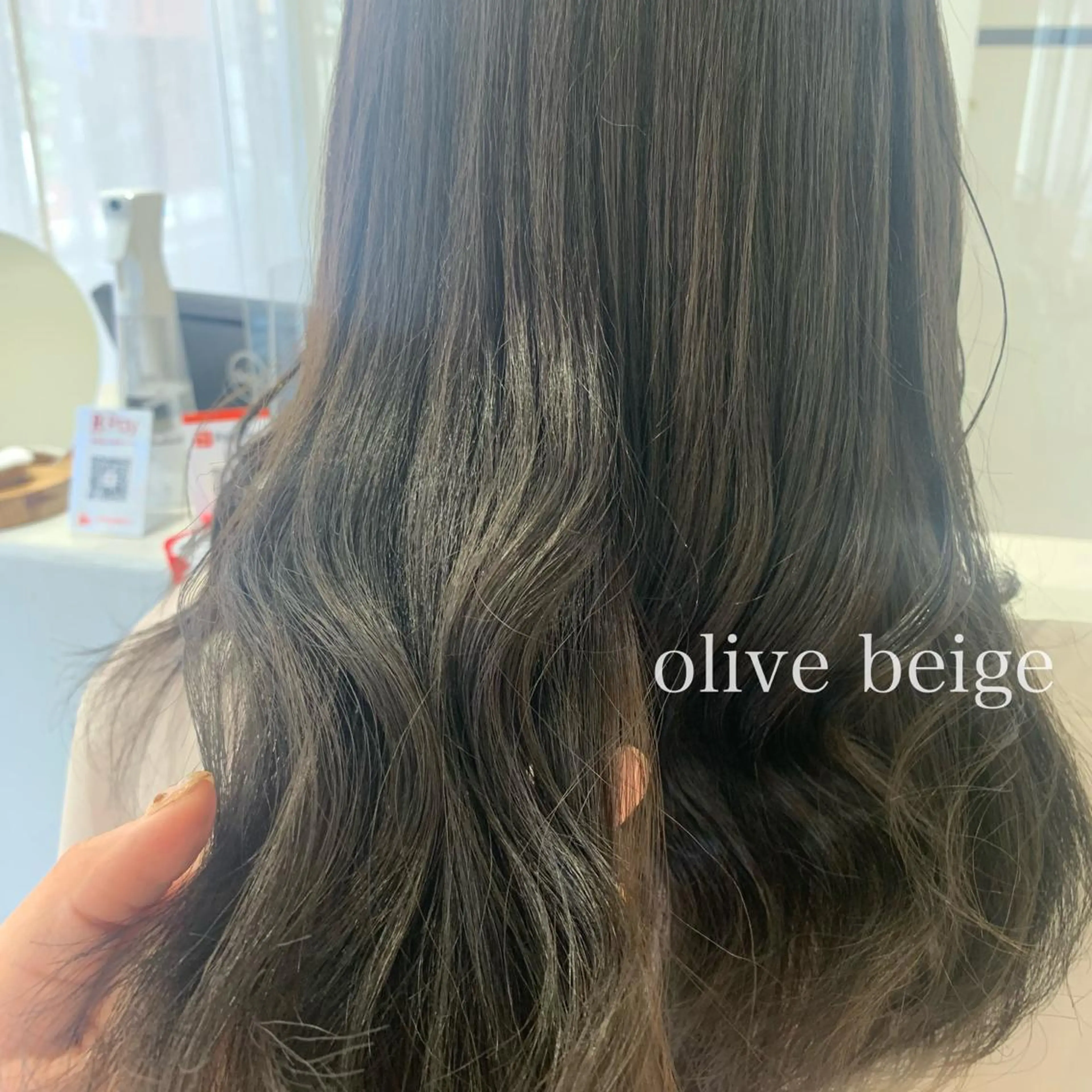 ロング カラー カット 縮毛矯正 ボブ/美髪矯正 /佐藤　奈巳のヘアスタイル