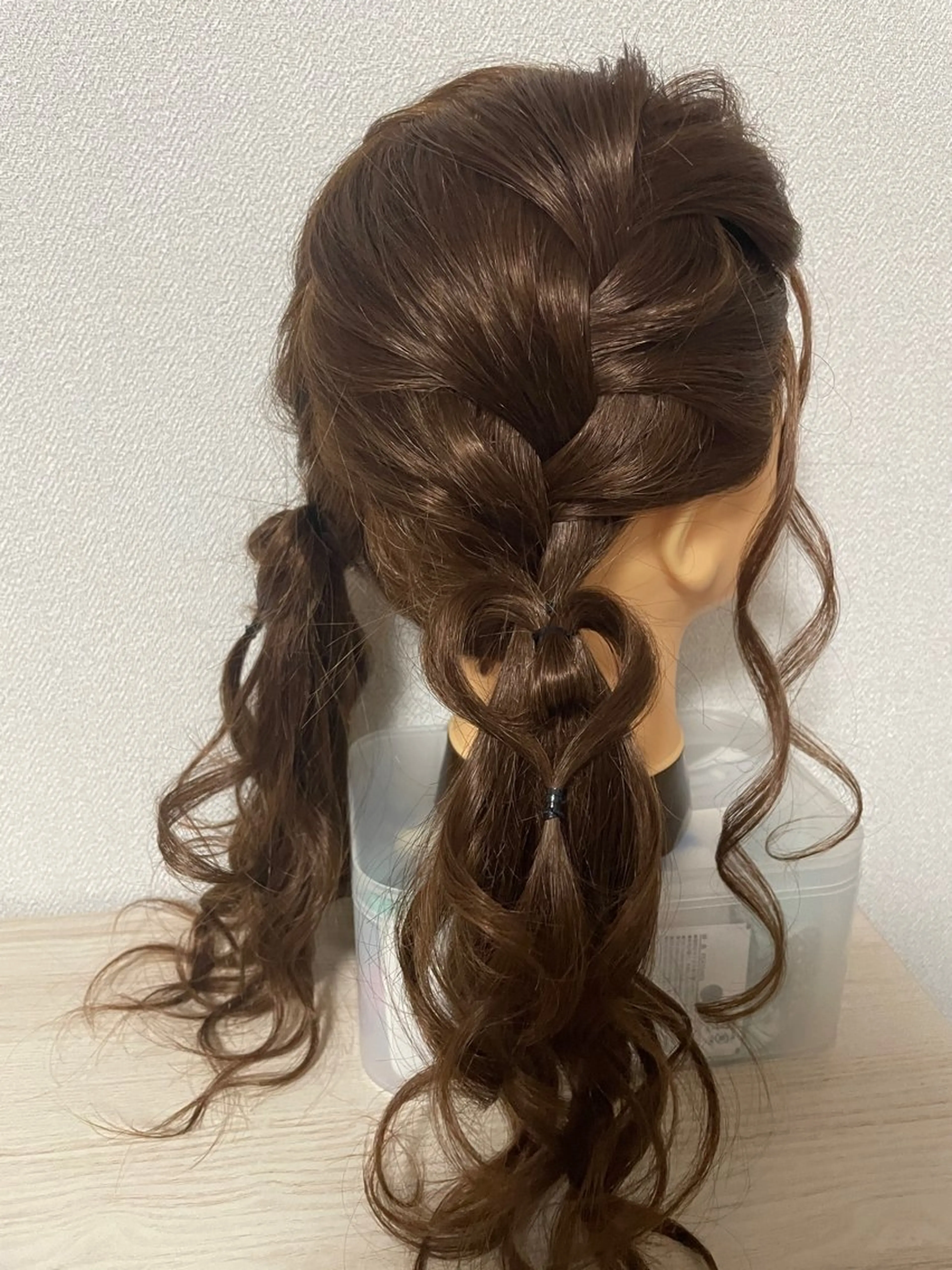 ロング ヘアアレンジ ヘアセット ブリーチ/ヘアセット 【𝙍𝙞𝙣𝙤】のヘアスタイル