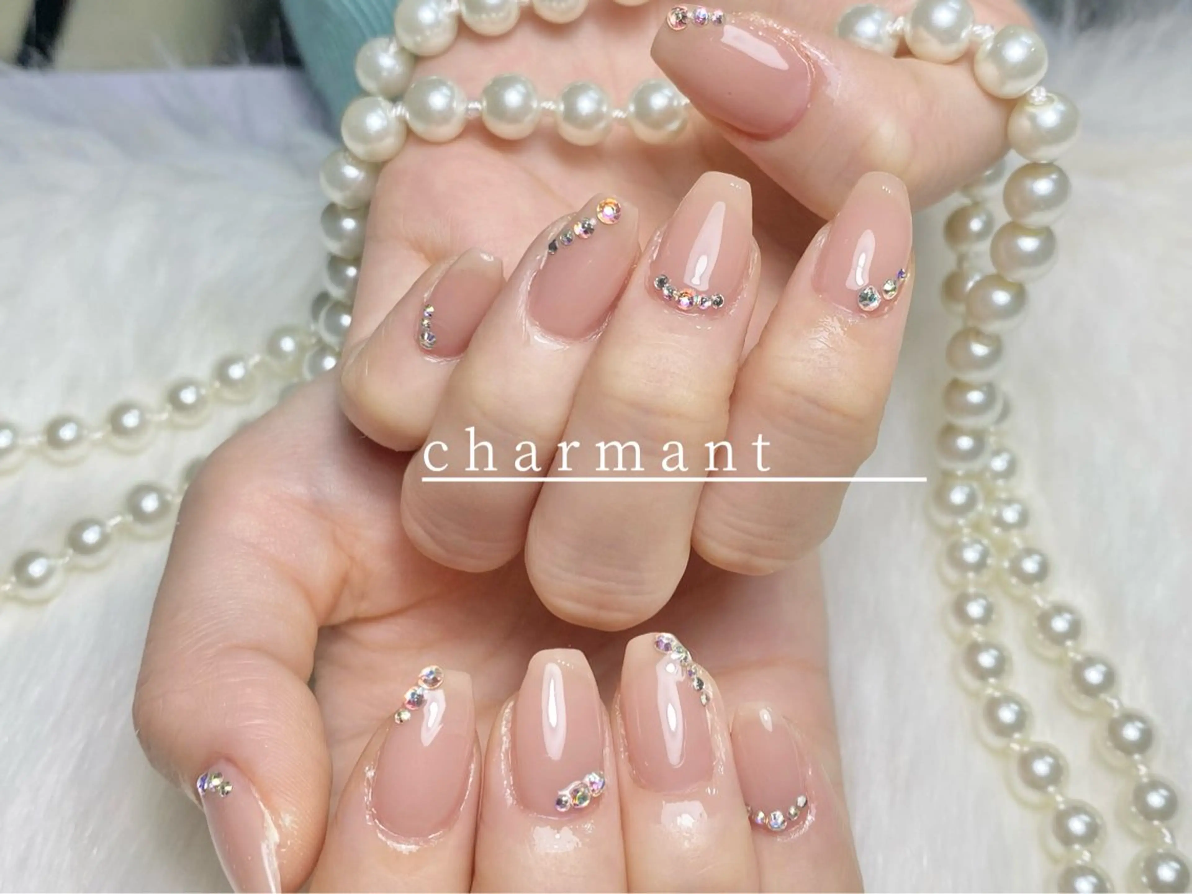 ネイル オフィスネイル charmant momokaのネイルデザイン