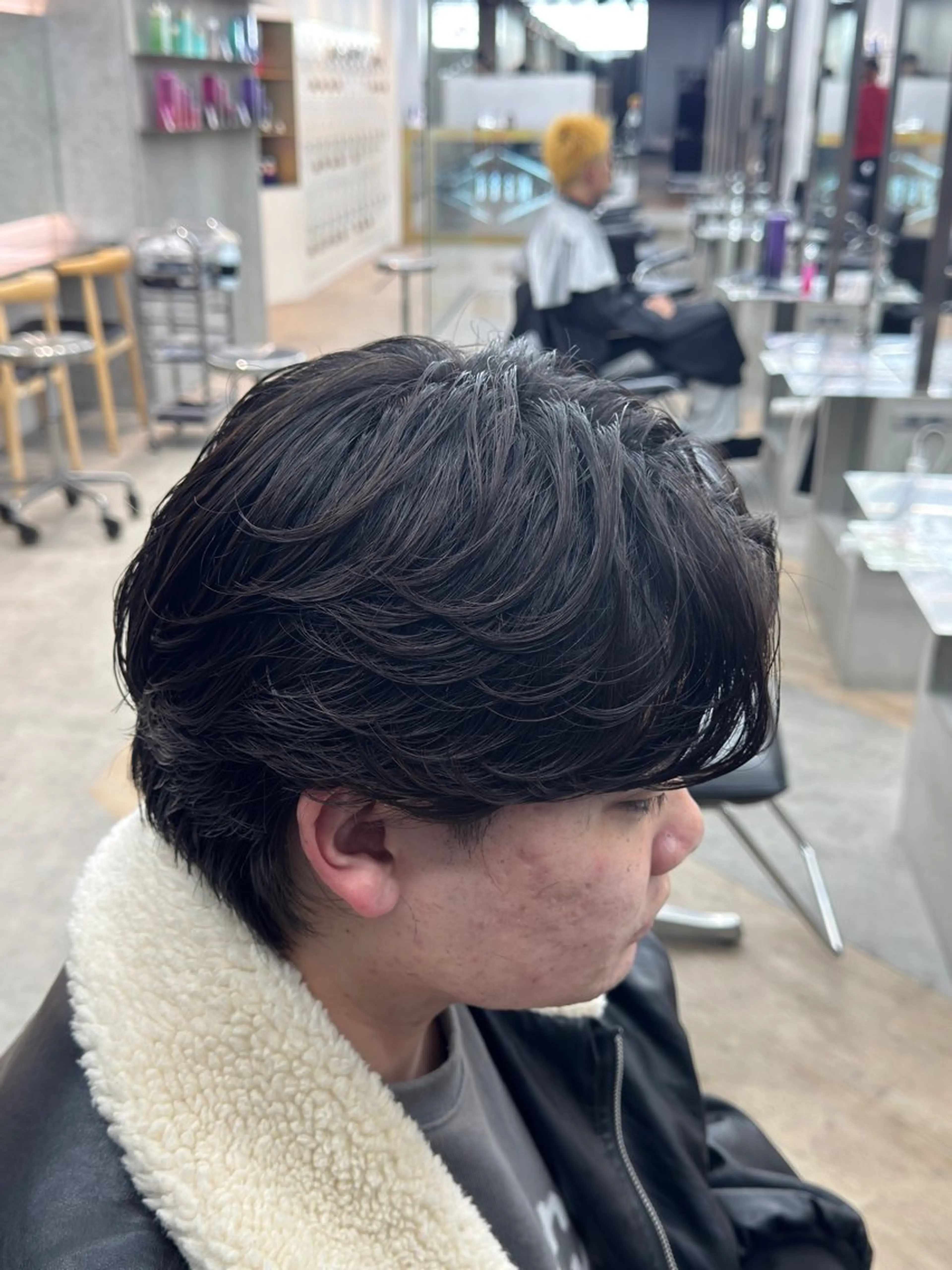 【ミニモ限定価格☀️】カット＋フェザーパーマ🪽の写真