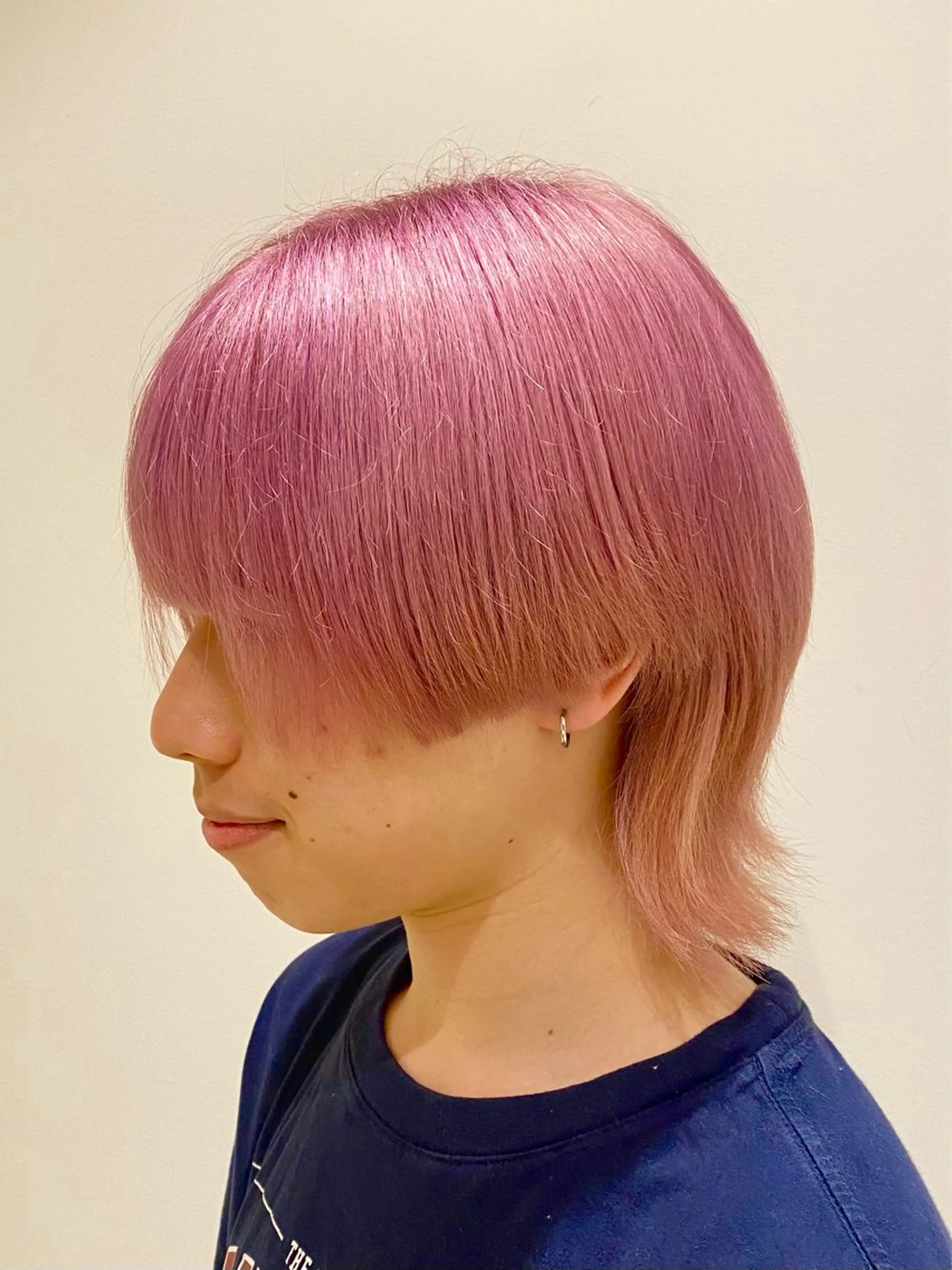 ショート カラー メンズ メンズブリーチ ブリーチ ピンクカラー カット ヘアカラー トリートメント 艶髪🌿美髪 大塚礼乃【西荻窪】のヘアスタイル