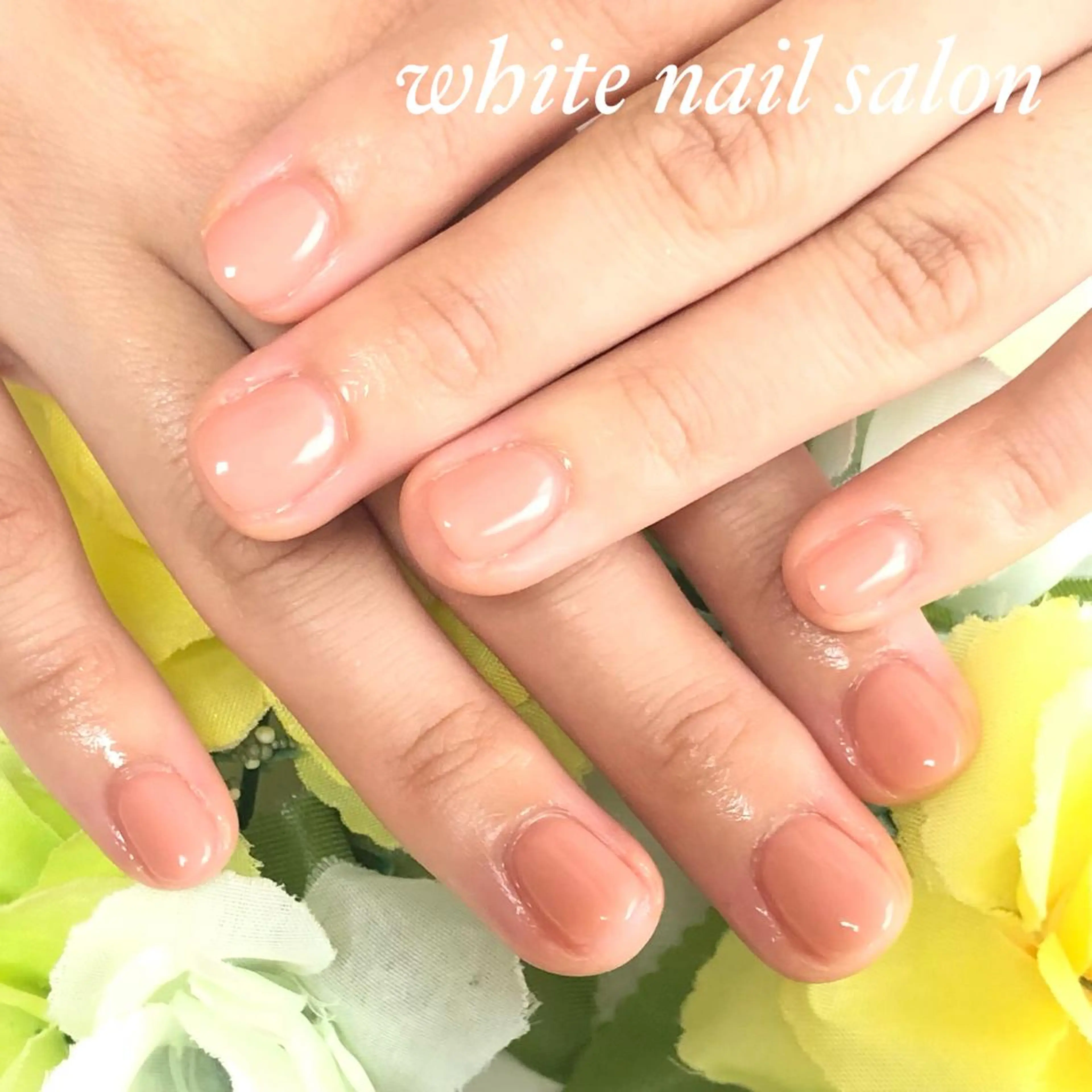 ネイル アートネイル フレンチネイル ジェルネイル ハードジェル 持ち込み white nail salonのネイルデザイン