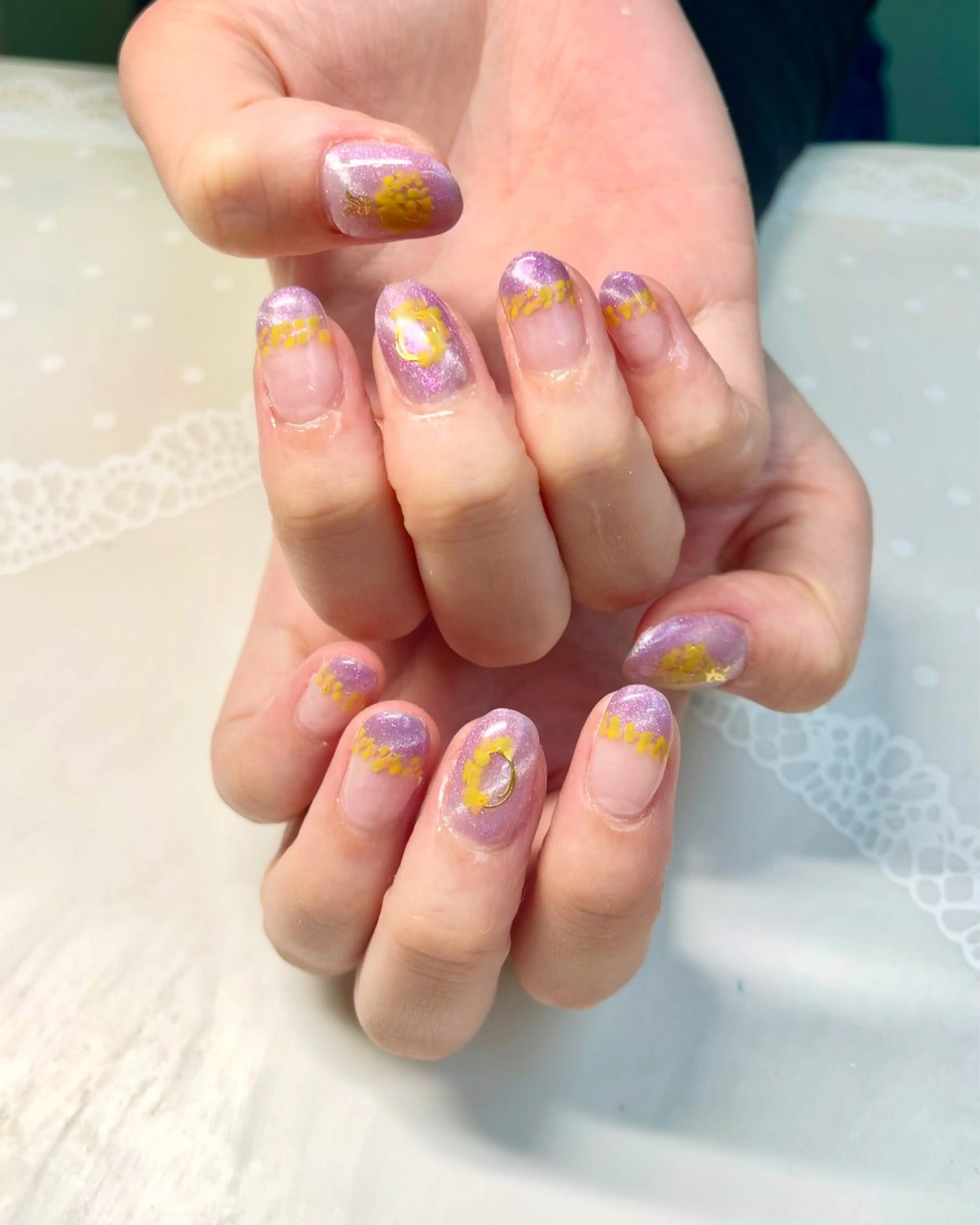 ネイル ハンドネイル 新宿ネイルサロン ジェミディローサのネイルデザイン