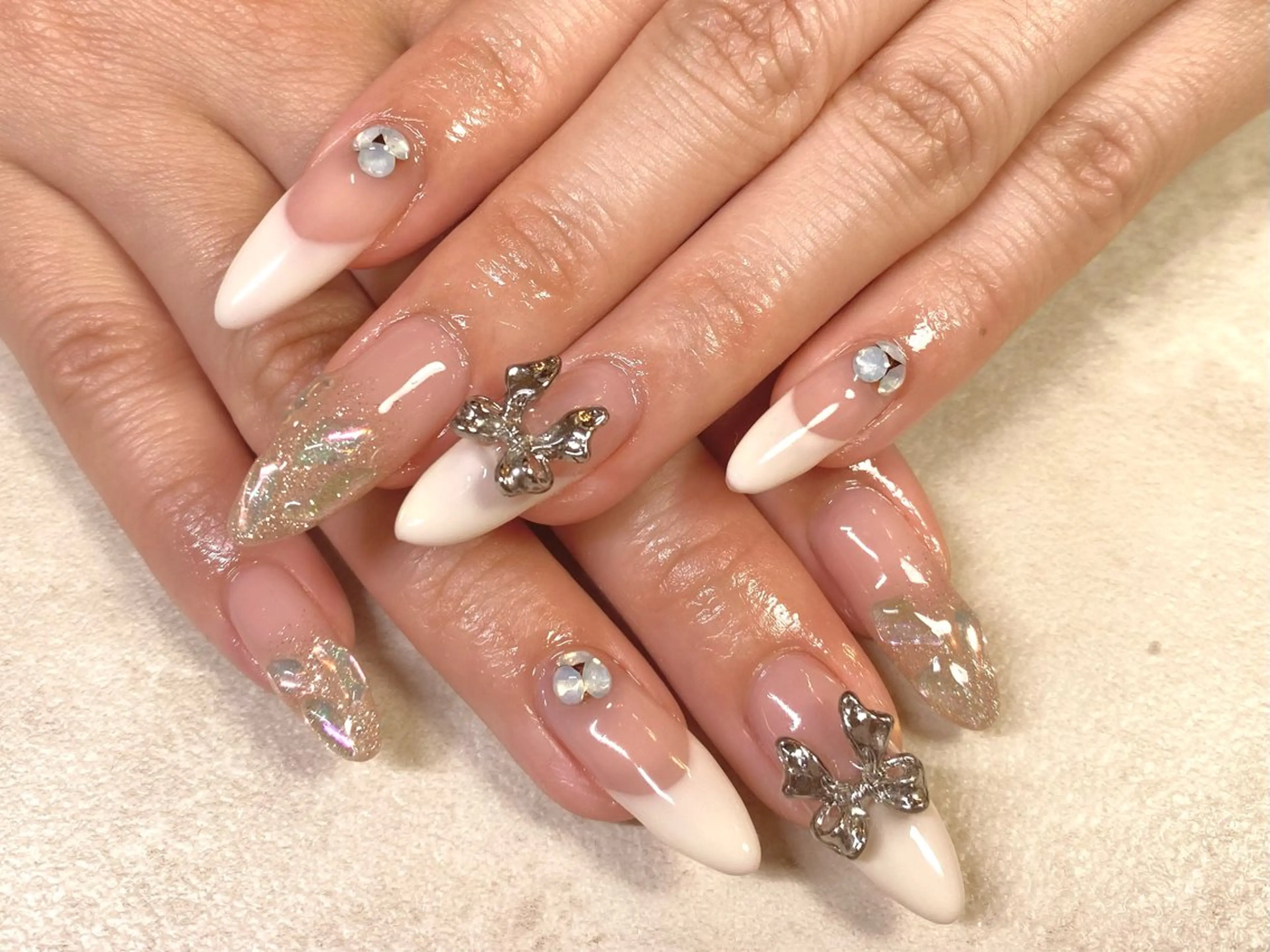 90分コース☆持ち込みデザインOK💅¥8,500の写真