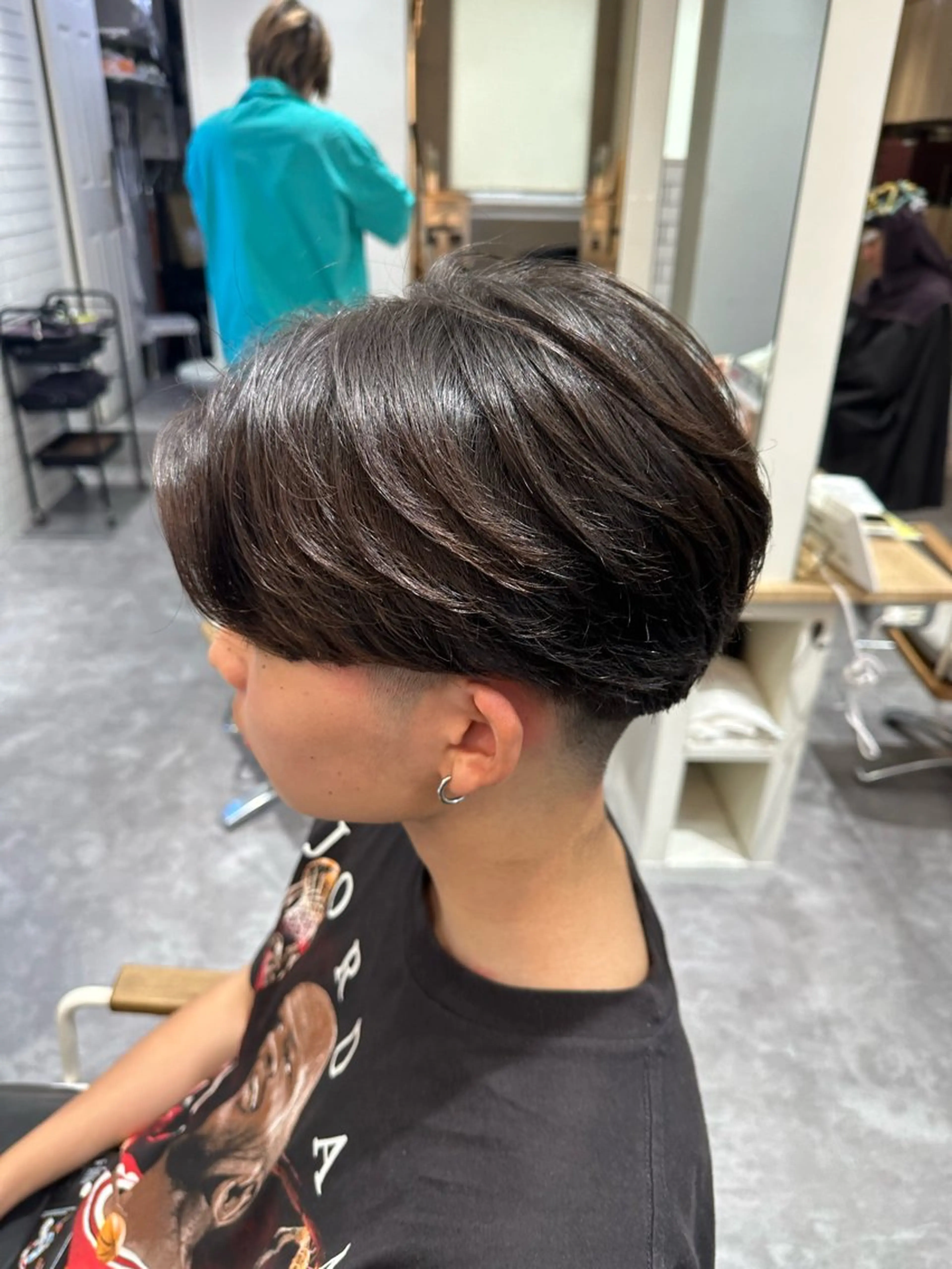 パーマ メンズ カット パーマ 💎メンズカット ／フェザー／細野💎のヘアスタイル