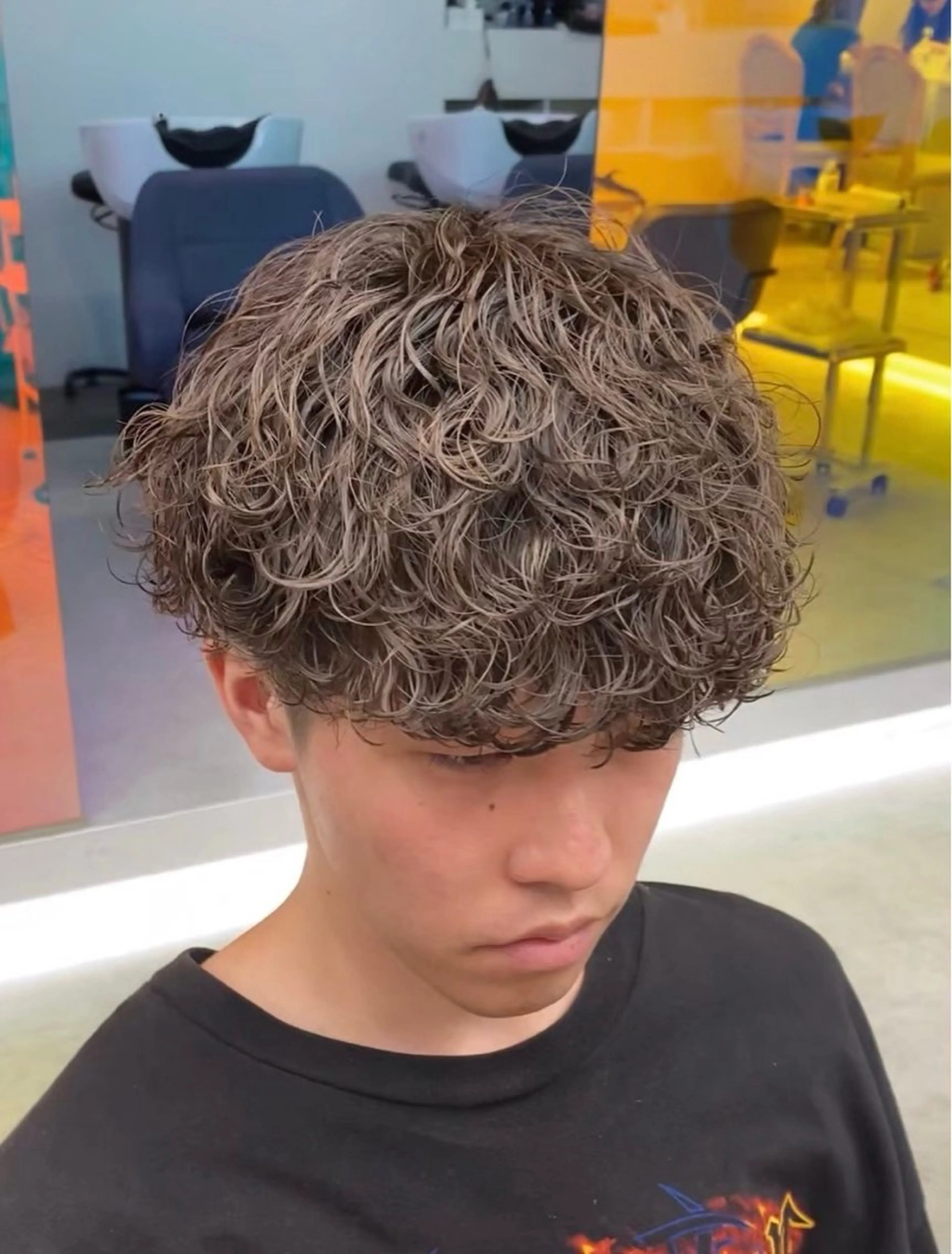 【パーマスタイル🌀】メンズカット💇➕メンズパーマ🧑🦱➕ケアパーマ✨ インスタのご予約で10%off◎の写真