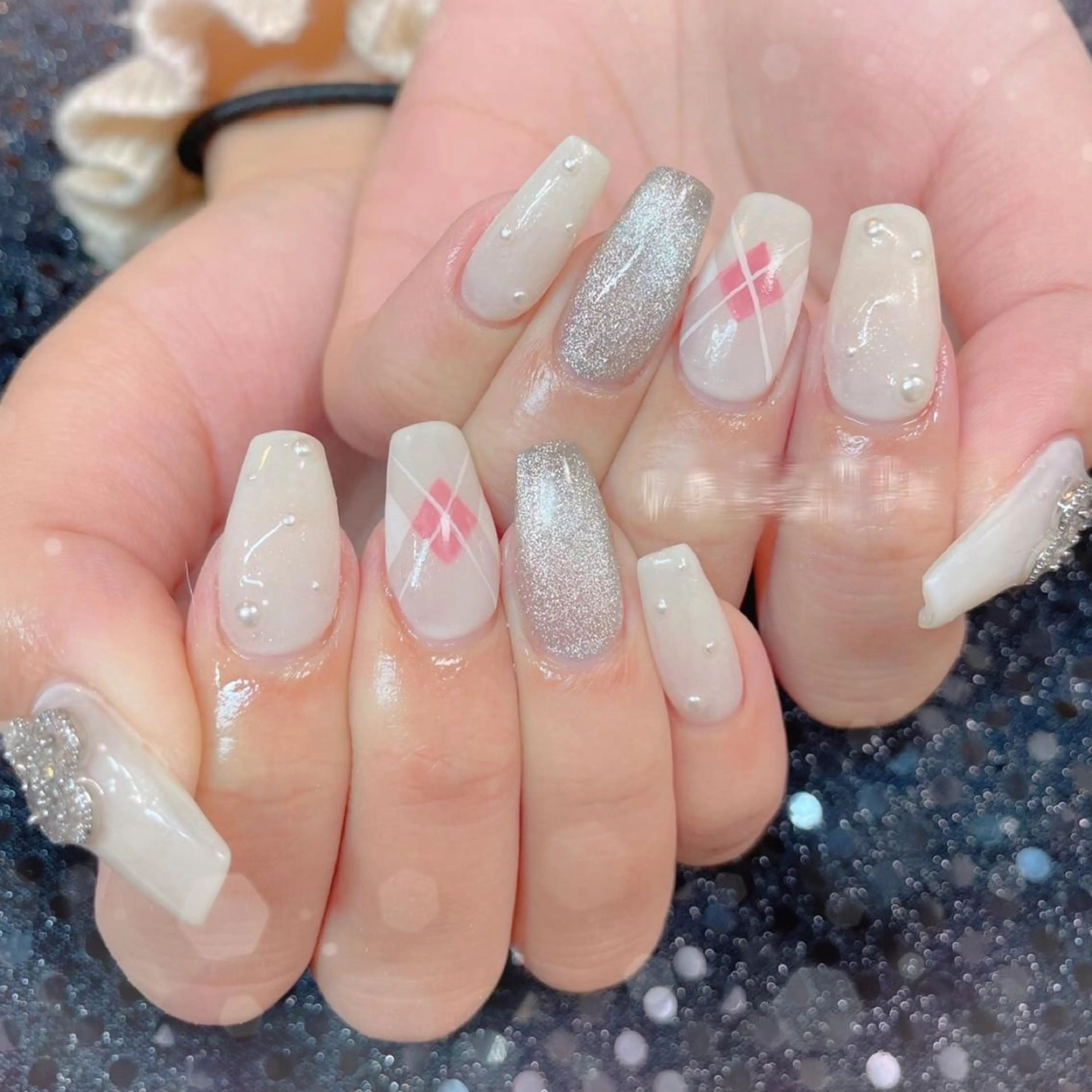 ネイル ハンドネイル ハンドケア MoON...❤︎ MeGuのネイルデザイン