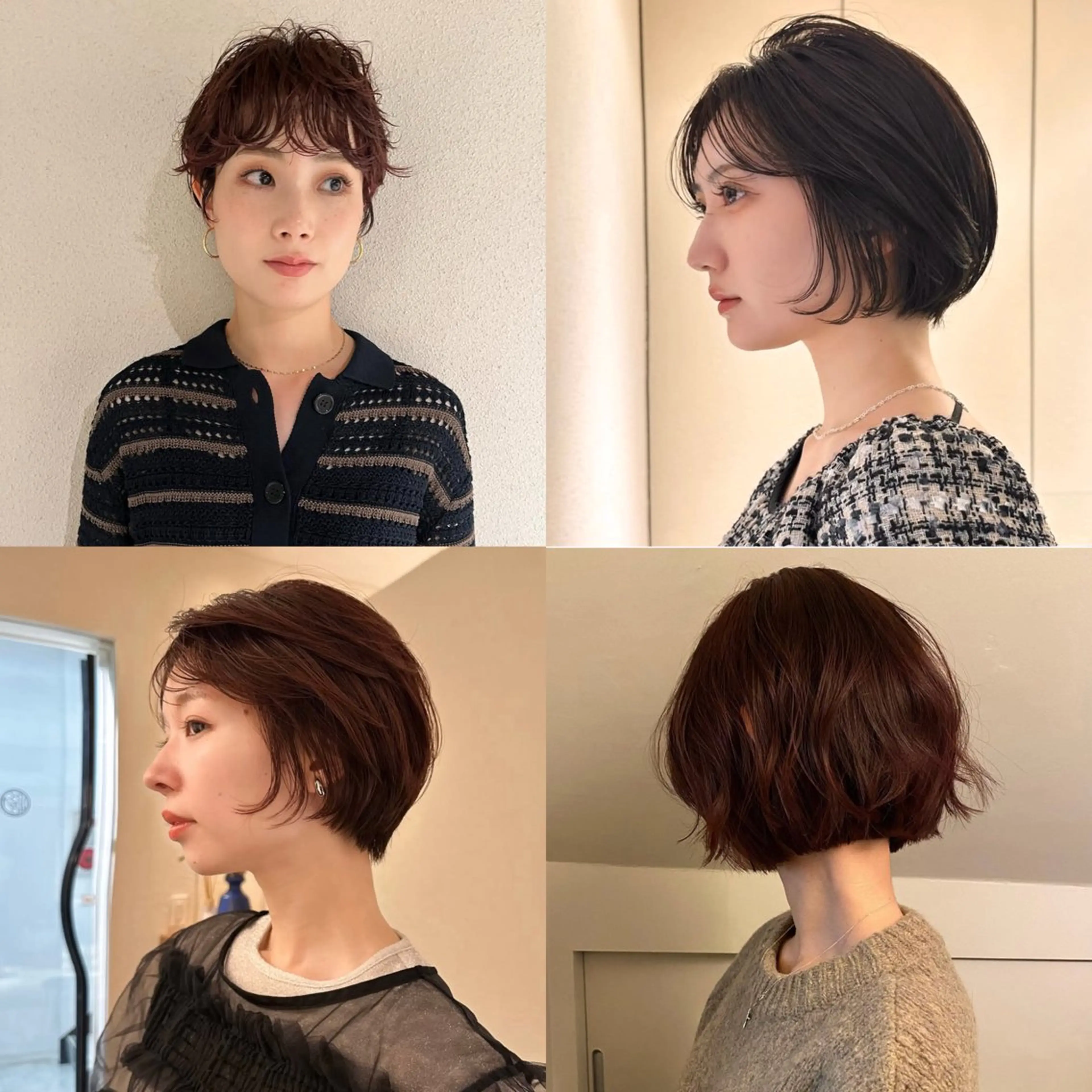 ショート 森田遥奈/透明感カラ ー/似合わせカットのヘアスタイル